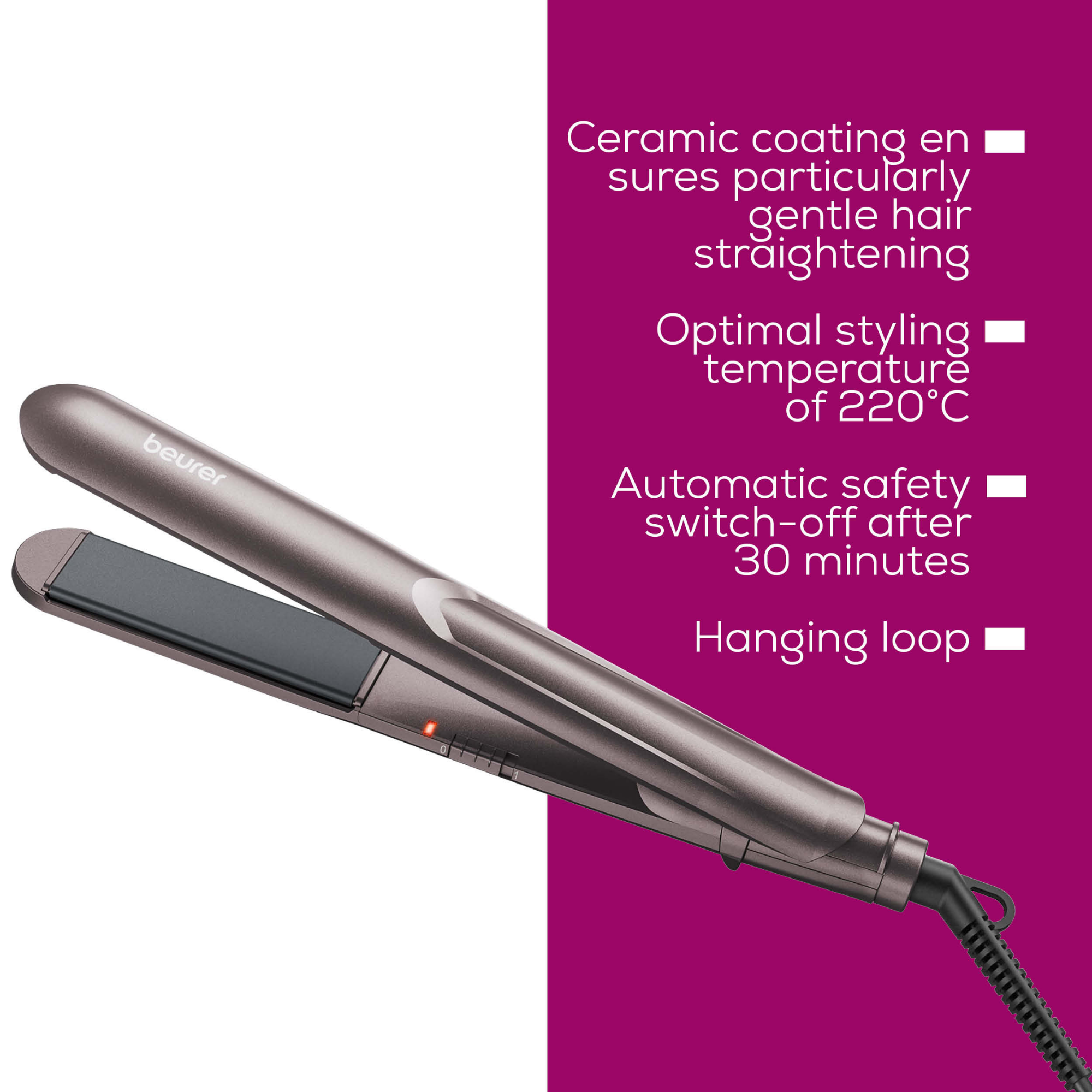 Beurer Hair Straightener HS-15 Reviews