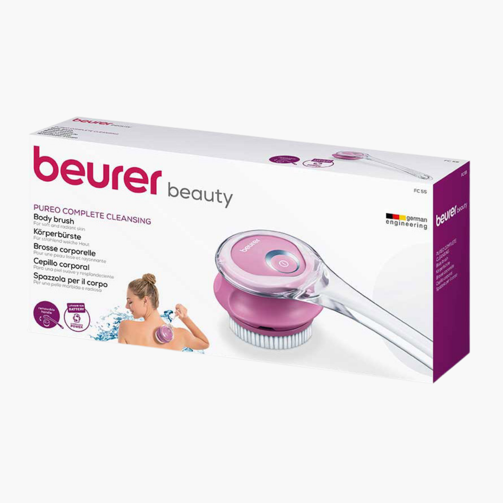 Beurer Pureo Complete Cleansing Body Brush FC-55 Box
