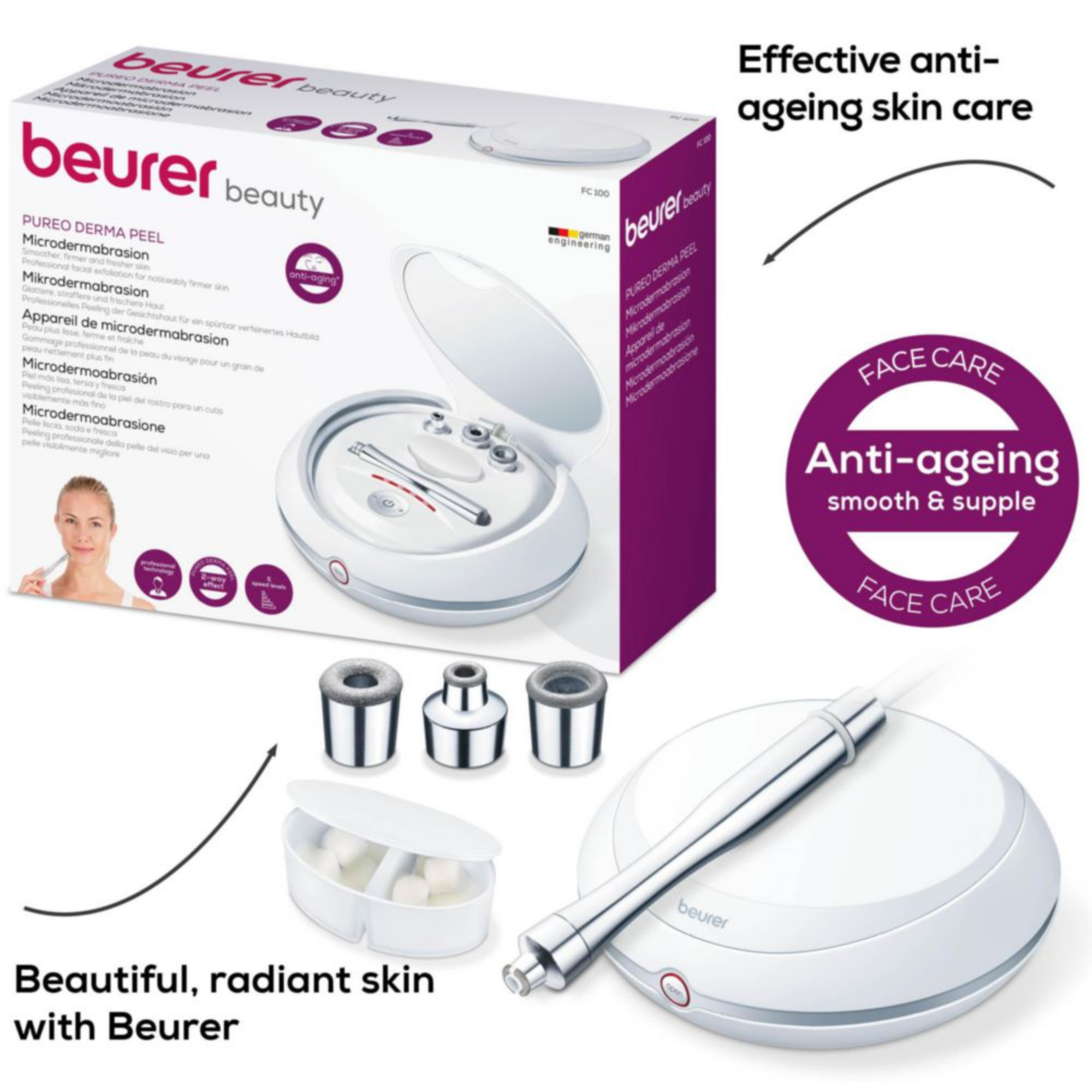 beurer pureo derma peel microdermabrasion fc 100 review