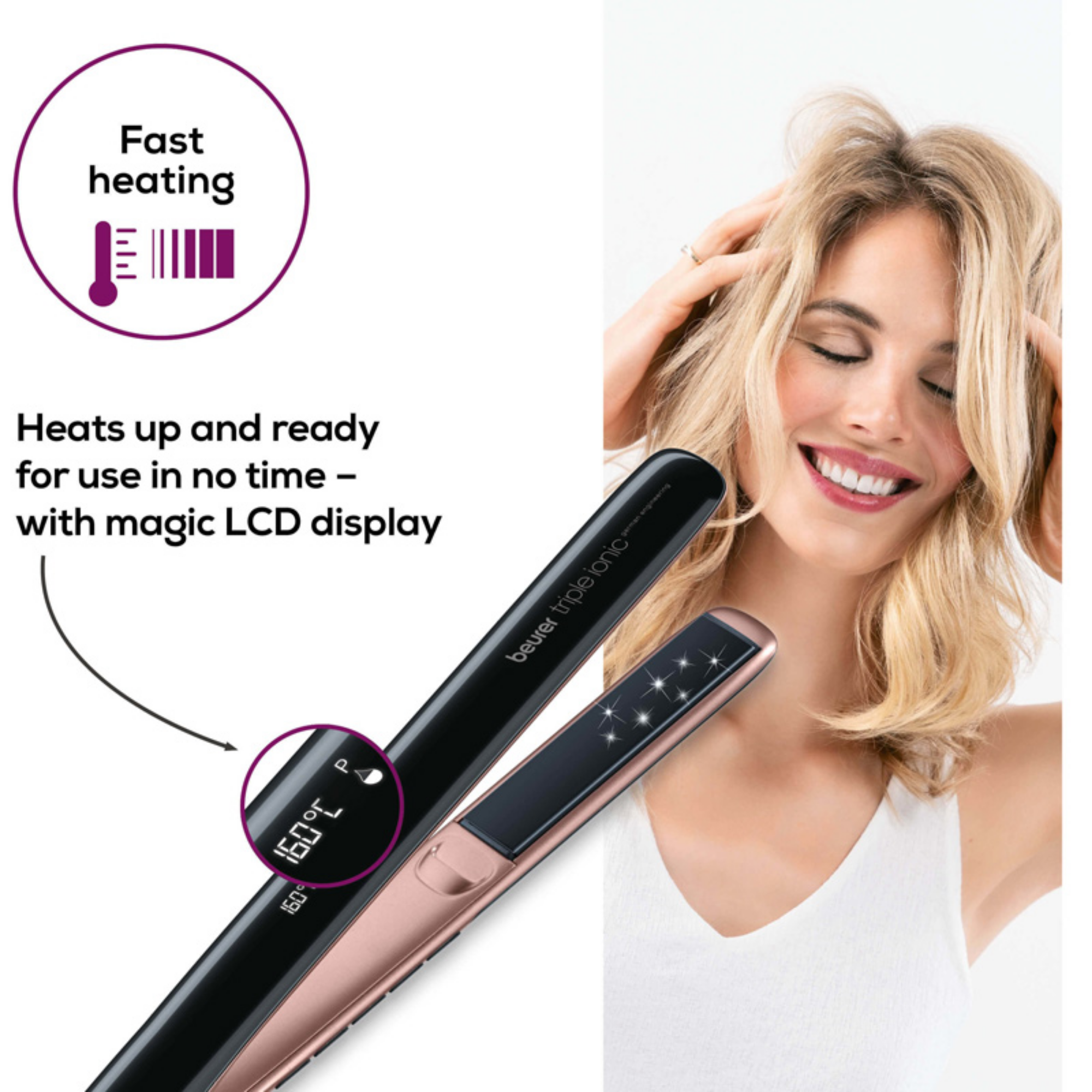 Beurer Style Pro Hair Straightener HS-80 reviews