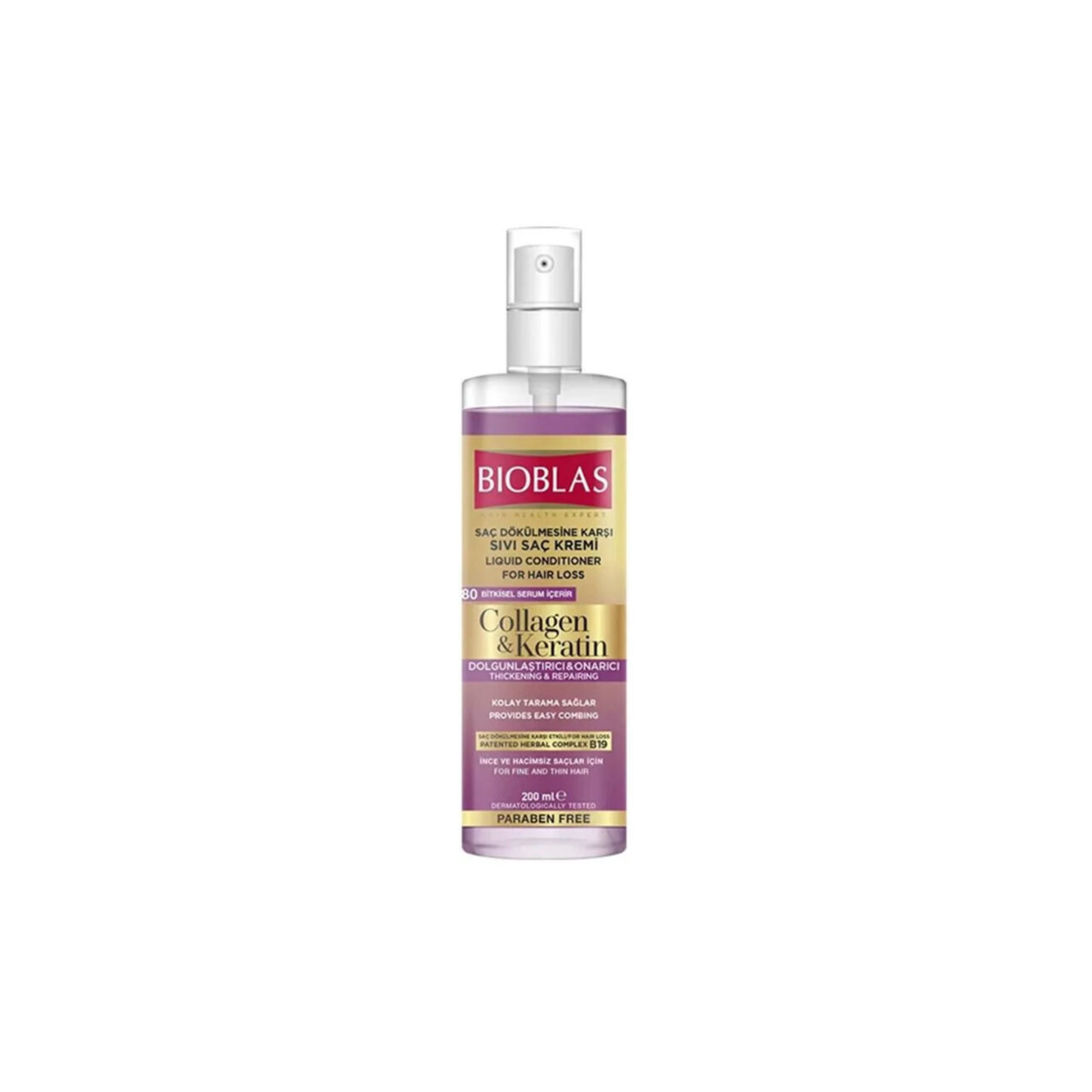 Bioblas Collagen & Keratin Liquid Conditioner 250ml