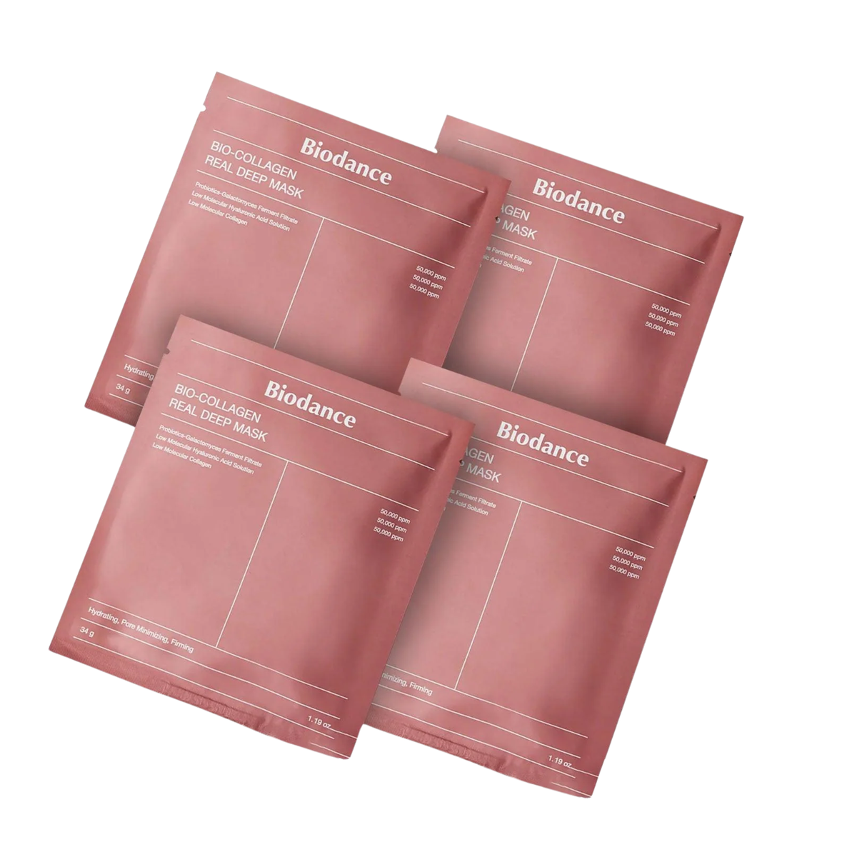 Biodance Bio-Collagen Real Deep Mask Pack Of 4