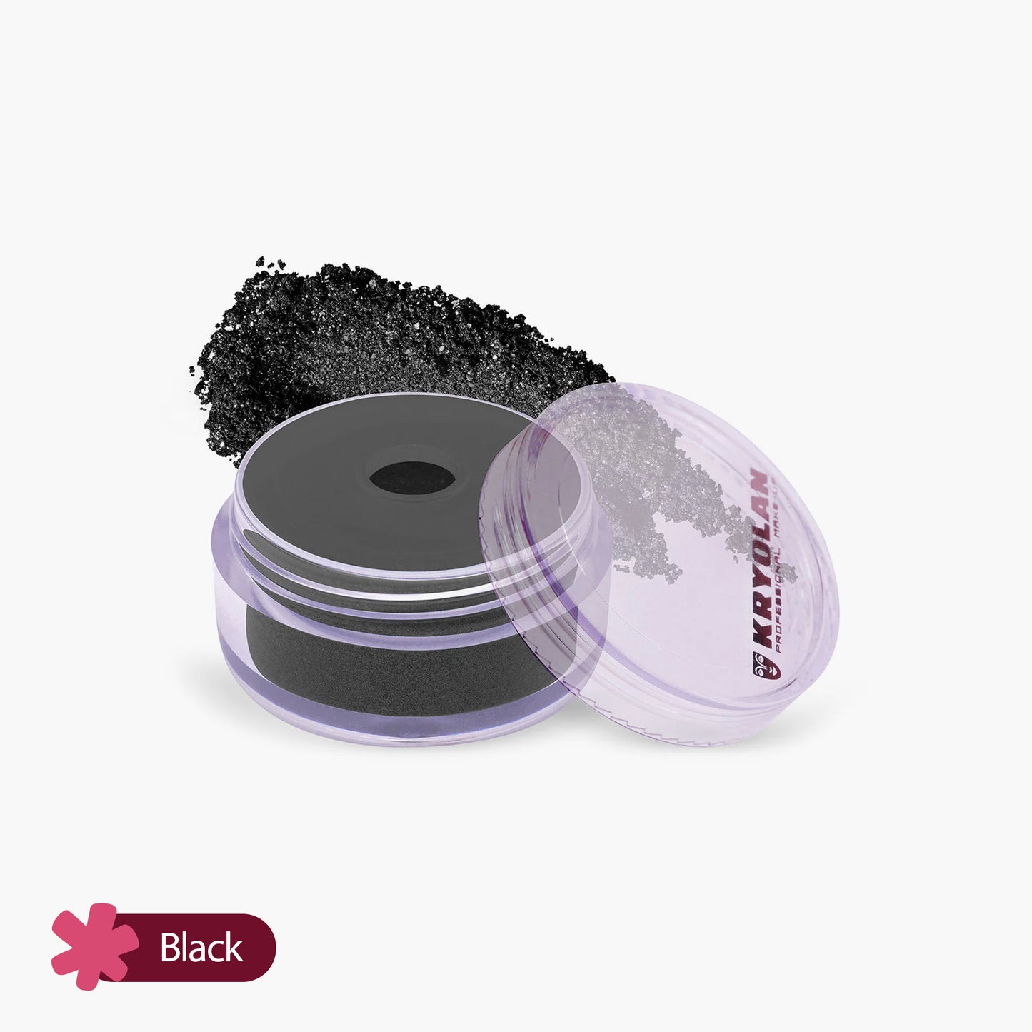 Kryolan Polyester Glimmer Black 4gm