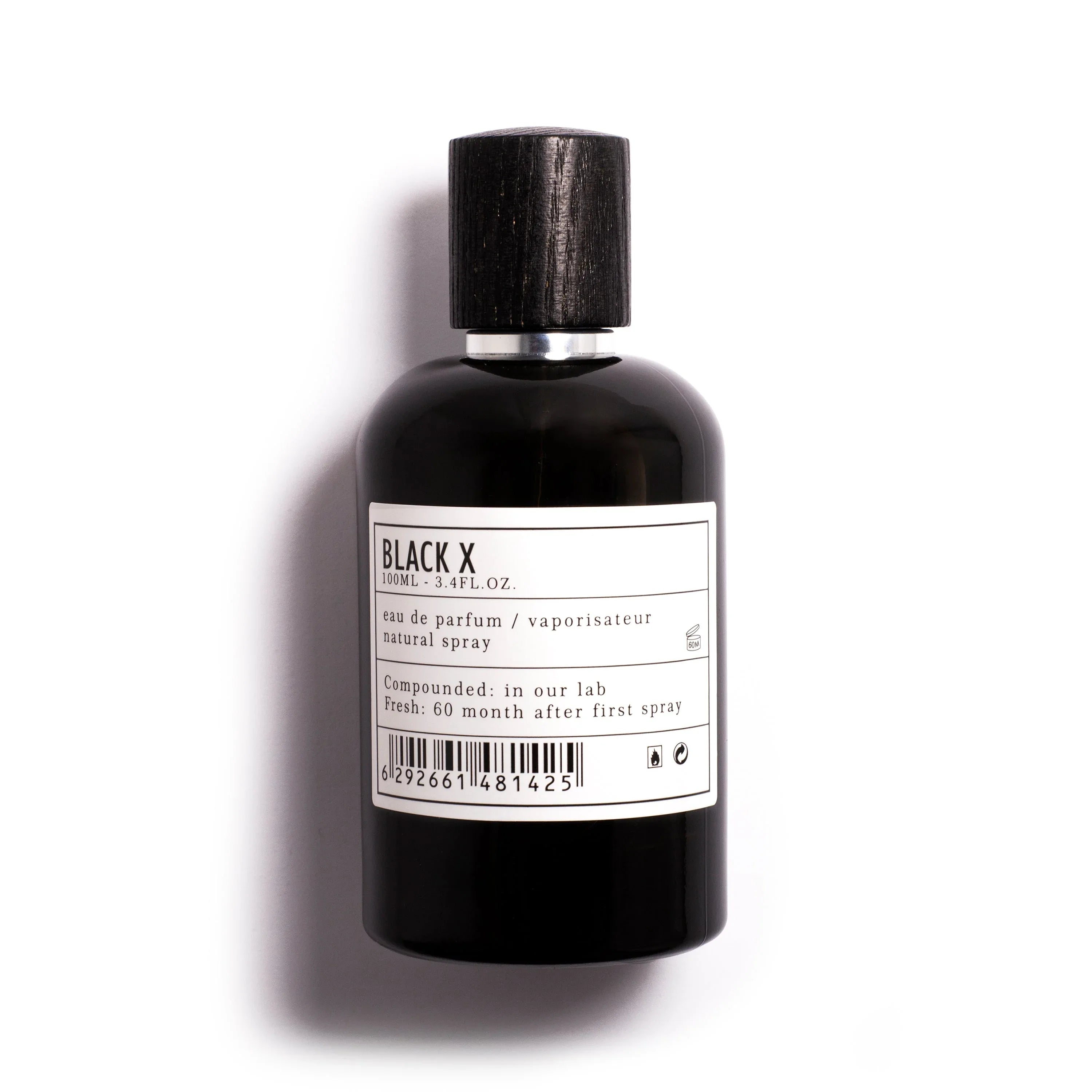 AMD Aro Fac Black X Eau De Parfum For Men ingredients