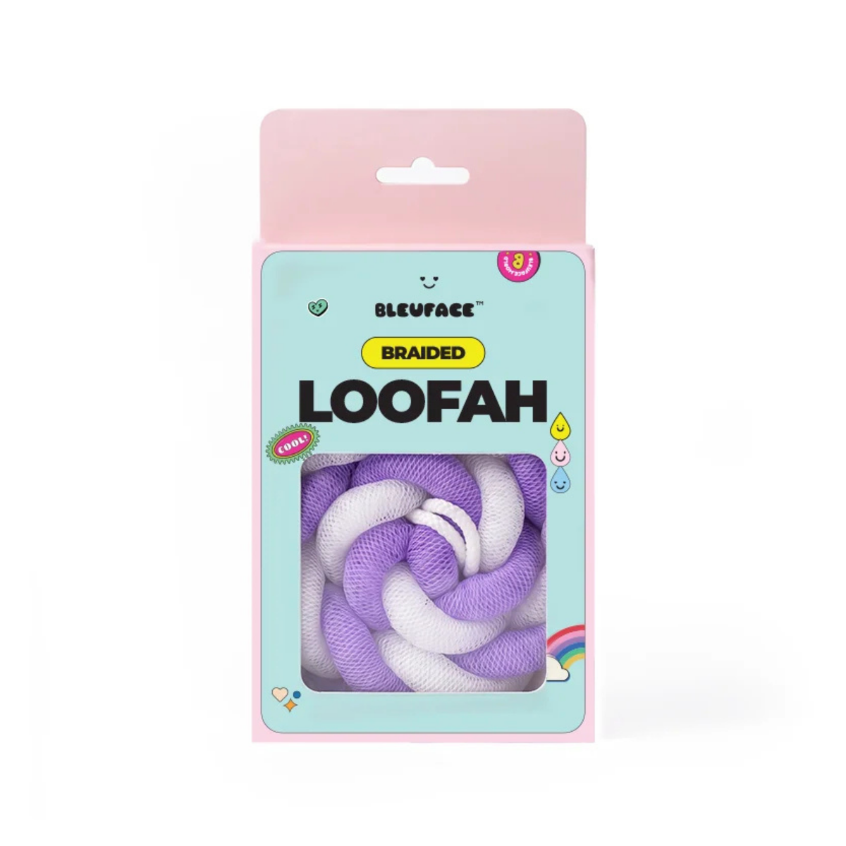 Bleuface Braided Loofah