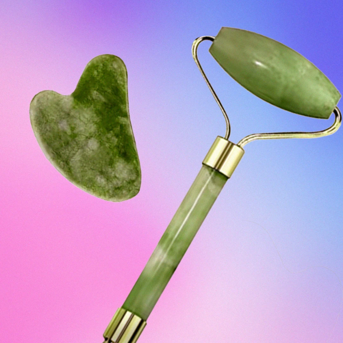 Bleuface Jade Roller & Gua Sha