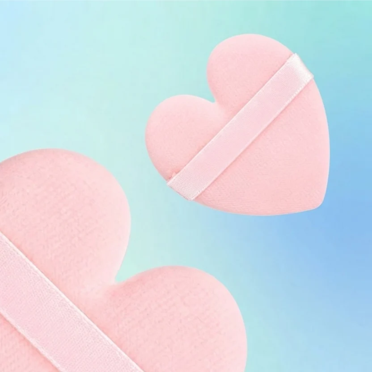 Bleuface Heart Powder Puffs