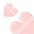 Bleuface Heart Powder Puffs