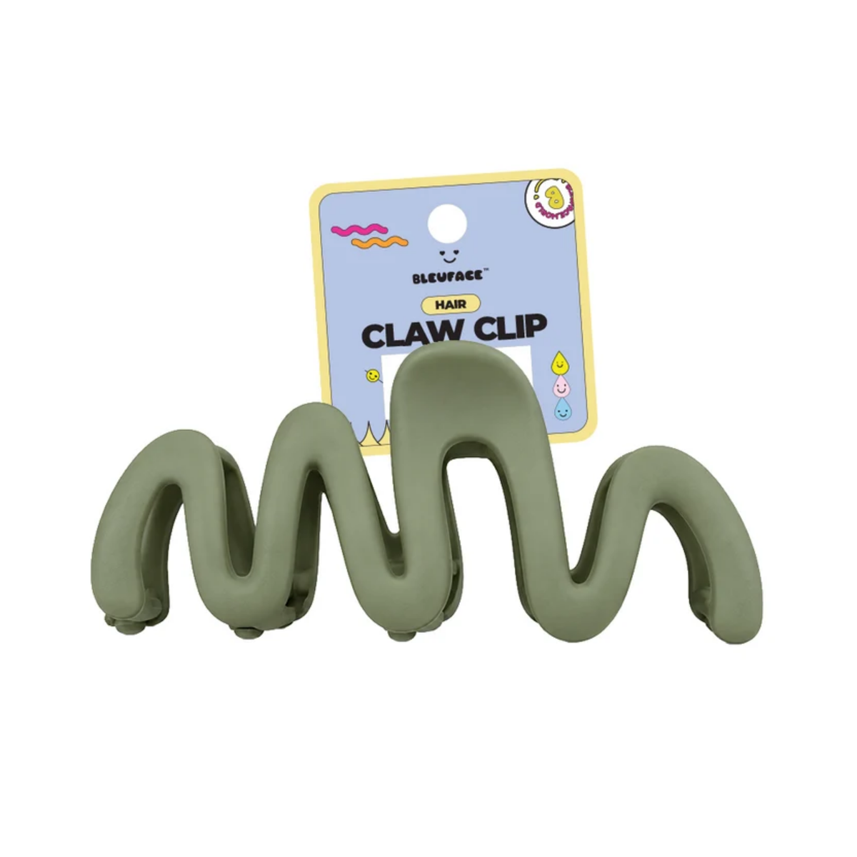 Bleuface Wavy Claw Clip
