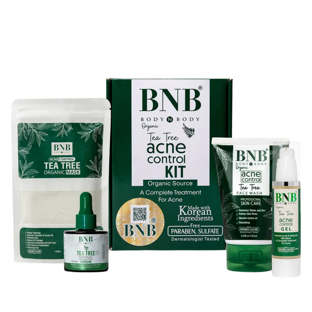 Body N Body Tea Tree Acne Control Kit