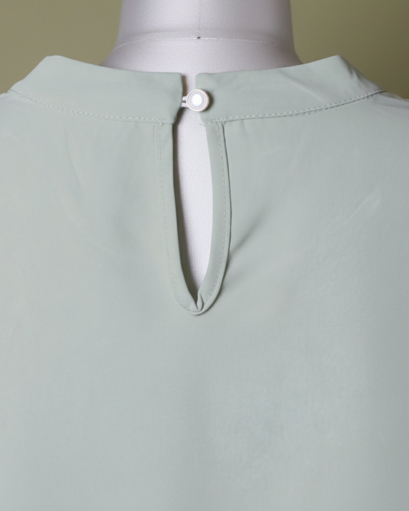 Loom Pakistan Bow Neck Top Mint Green