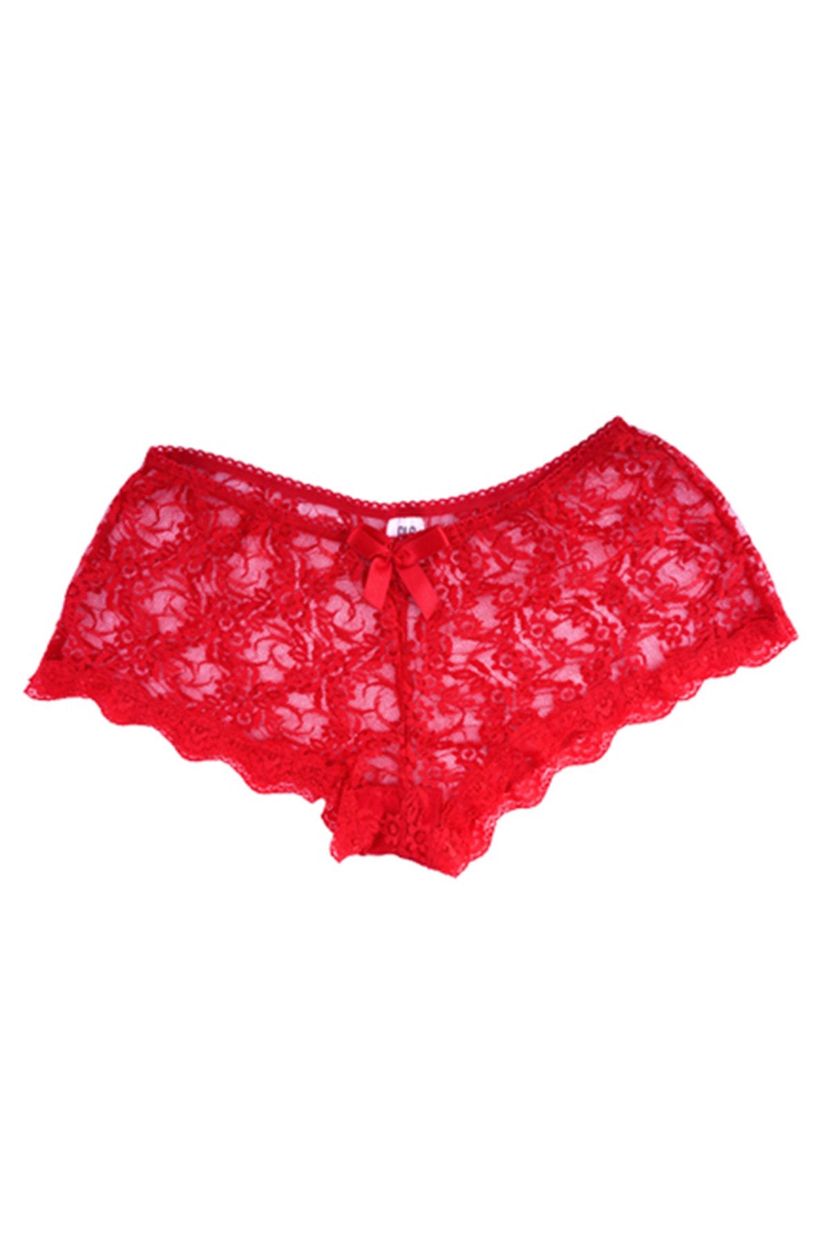 BLS Soraya Lace Boyshort Red