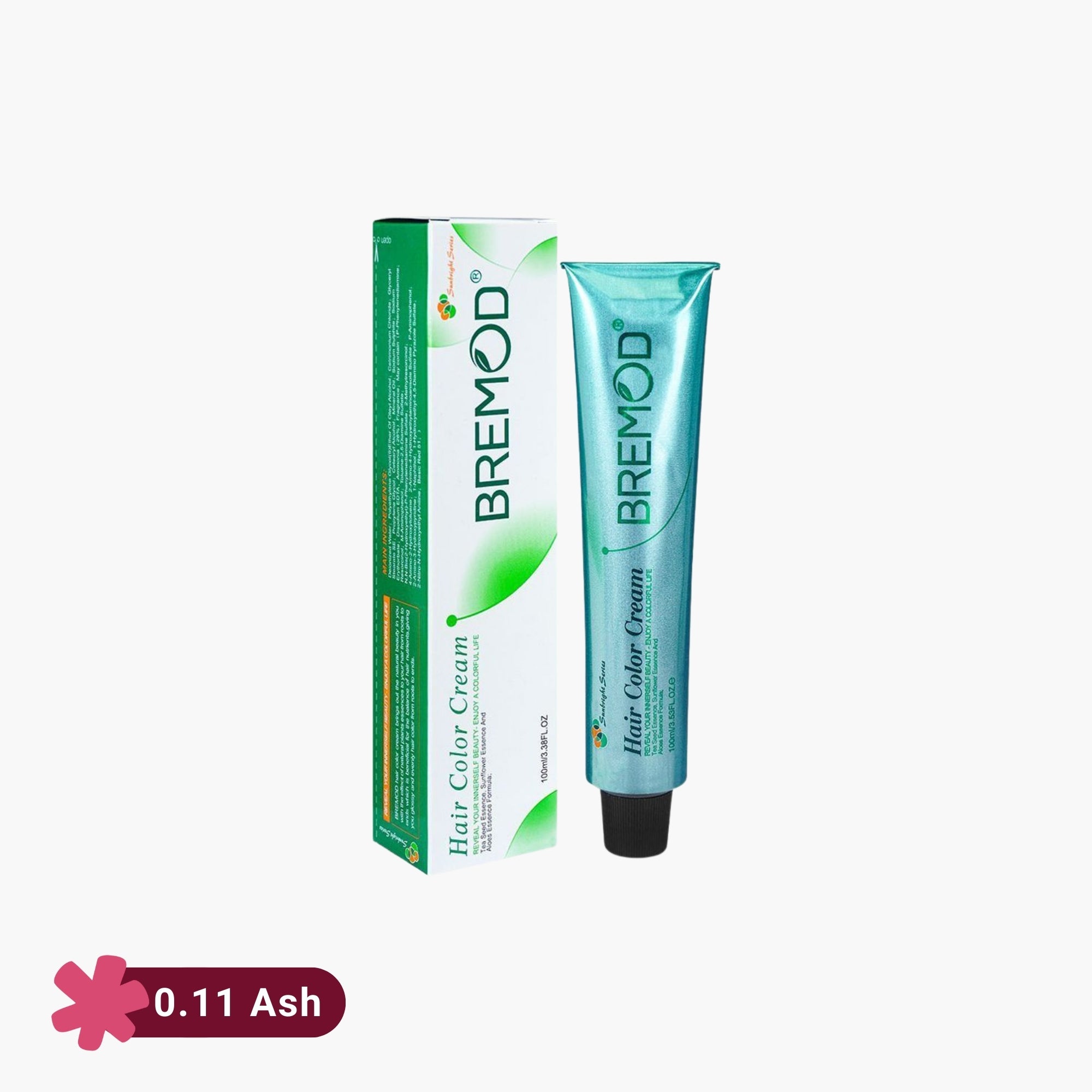 Bremod Hair Color Cream 0.11 Ash 100ml