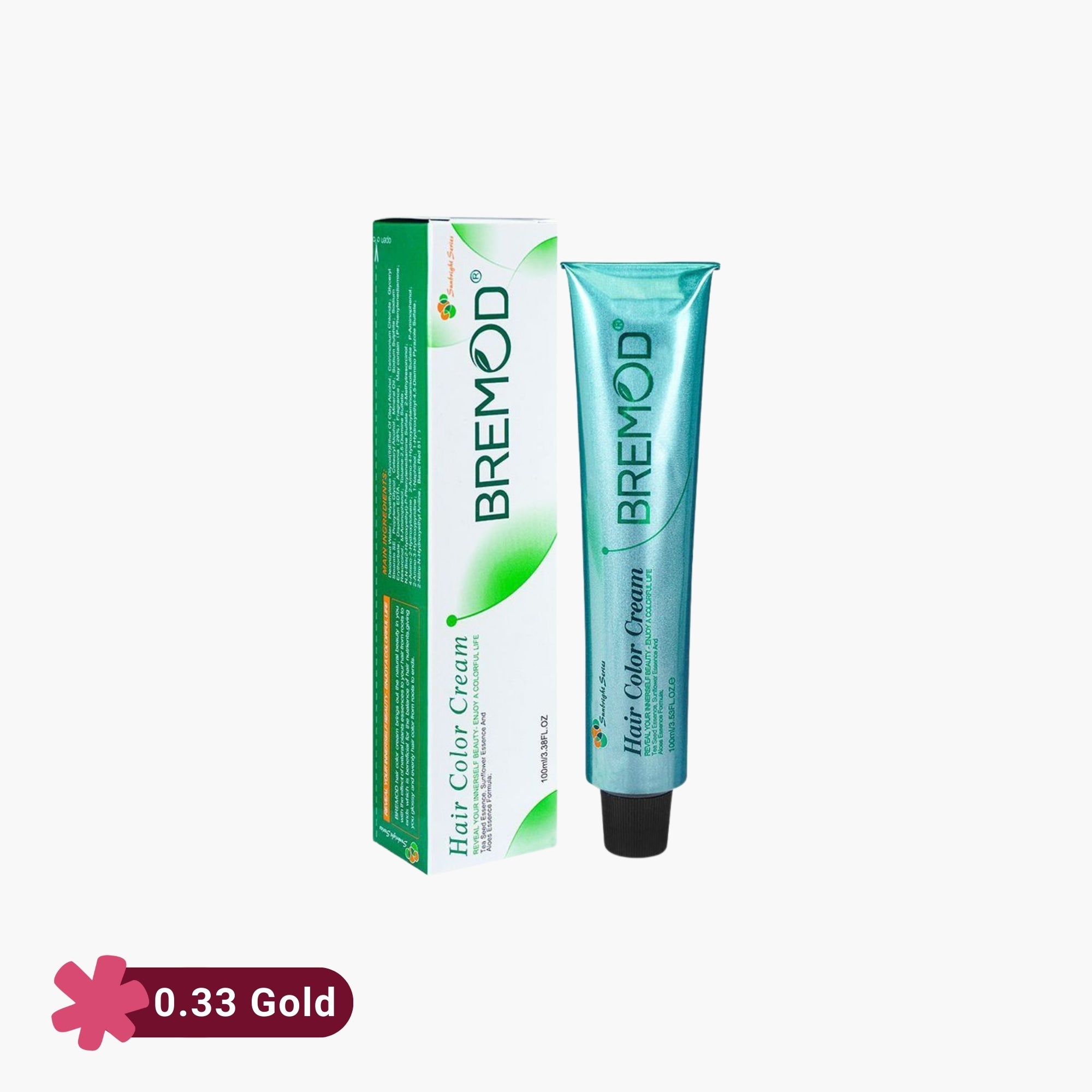 Bremod Hair Color Cream 0.33 Gold 100ml