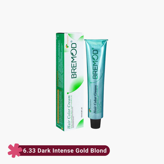 Bremod Hair Color Cream 6.33 Dark Intense Gold Blond 100ml