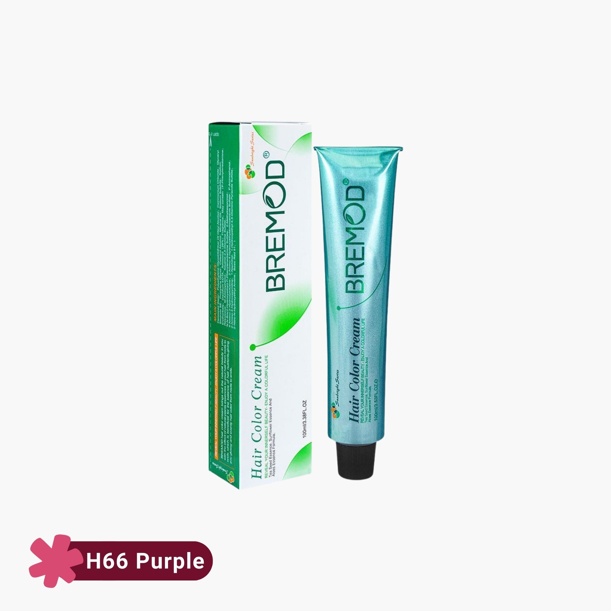 Bremod Hair Color Cream H66 Purple 100ml