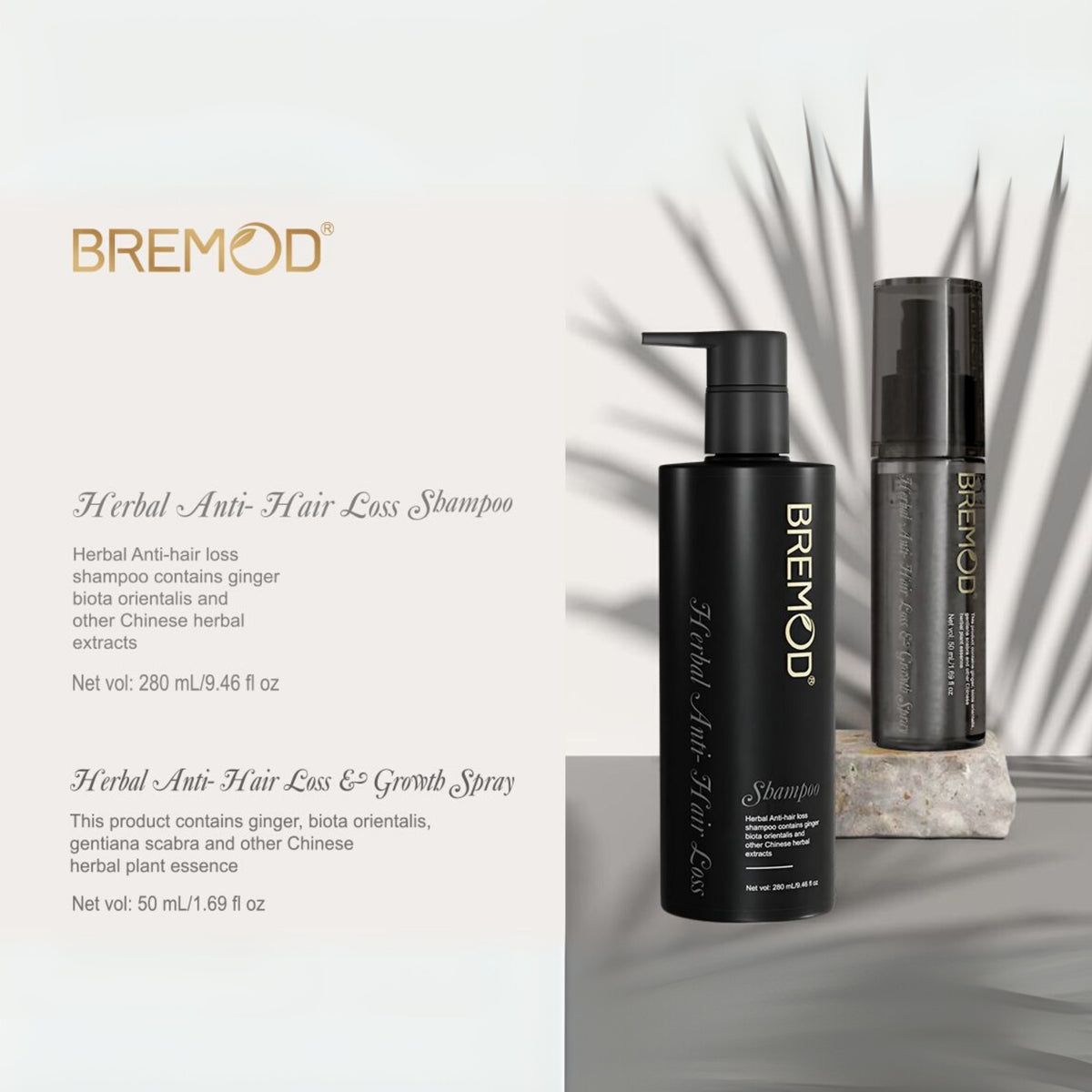 bremod herbal anti hair loss shampoo 280ml benefits