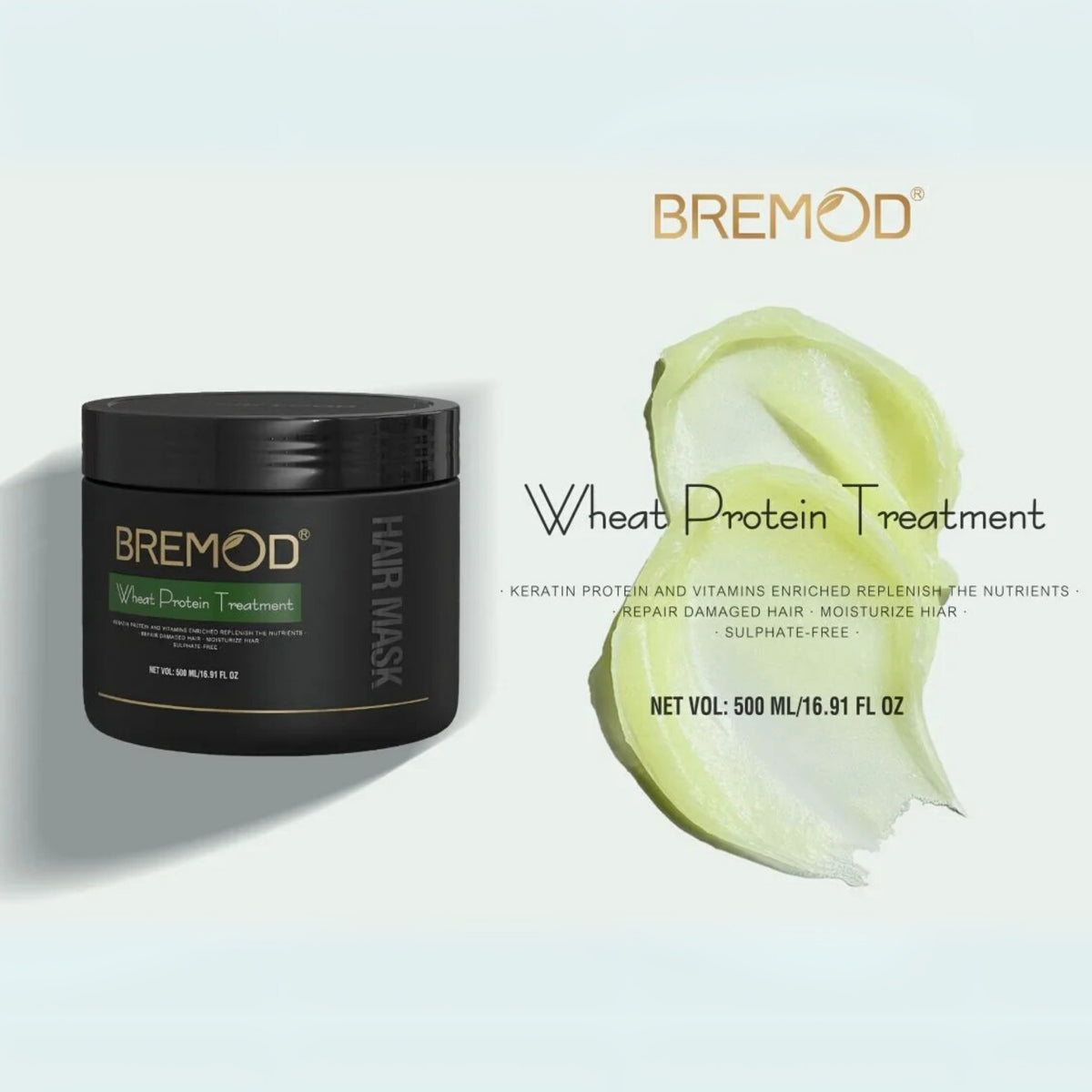 bremod wheat protein treatment hair mask 500ml price in pakistan