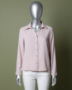 Loom Pakistan Button-Up Shirt Tea Pink