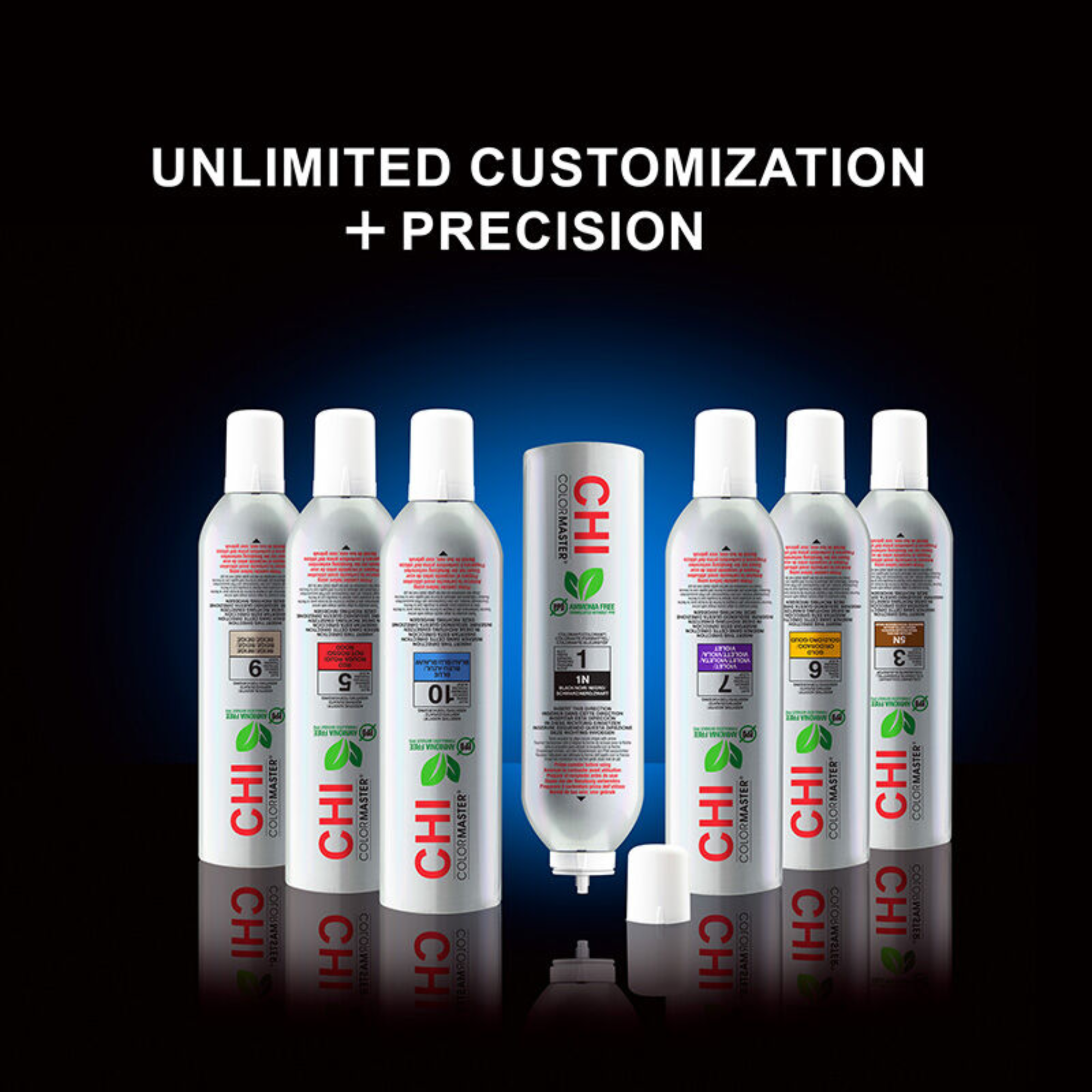 CHI Color Master Permanent Hair Color Canister 1N