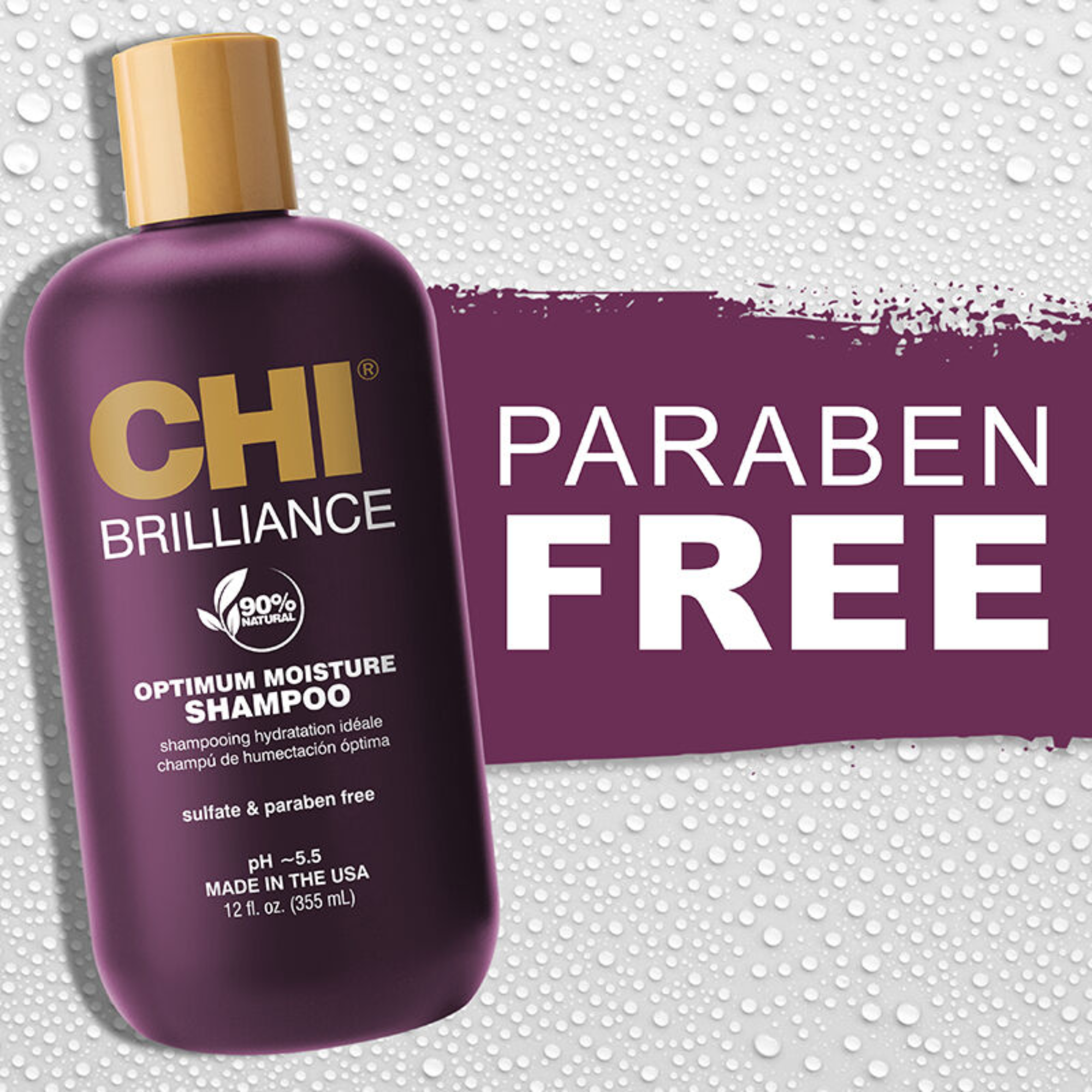 CHI Deep Brilliance Optimum Moisture Shampoo