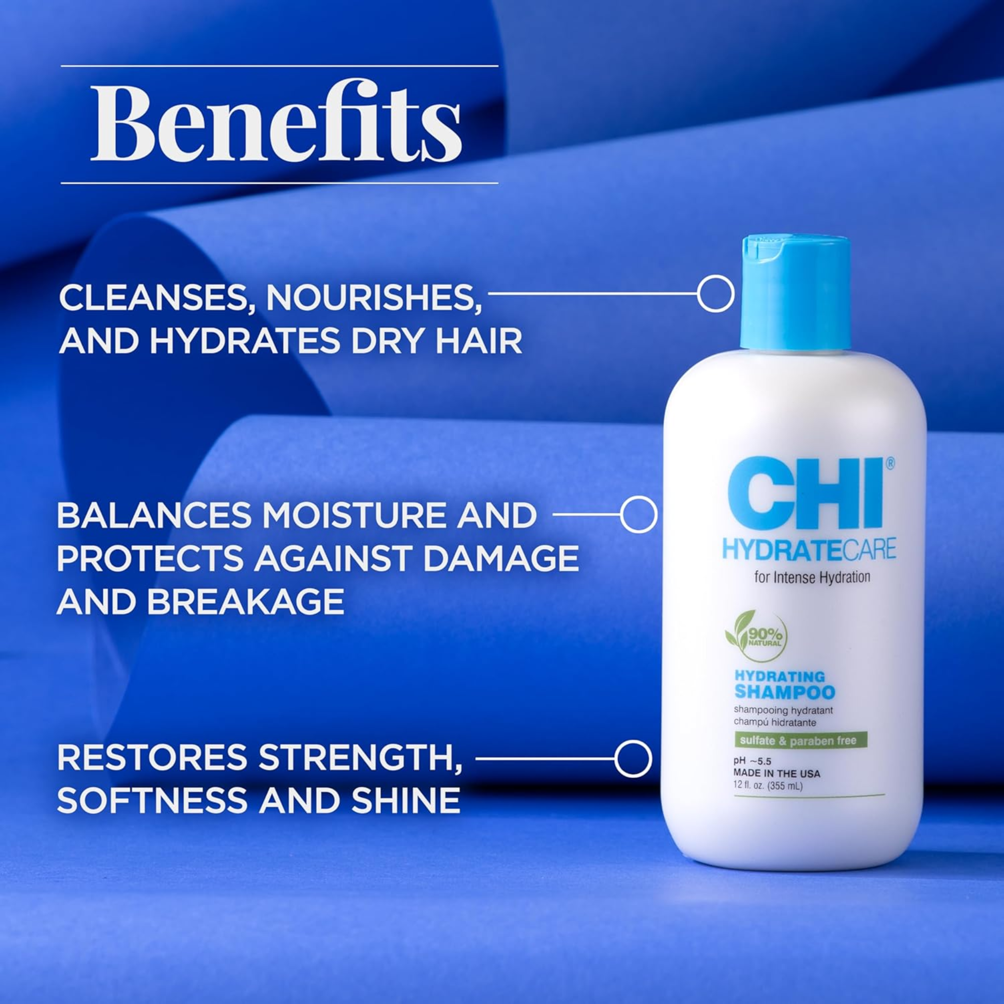 CHI HydrateCare Hydrating Shampoo