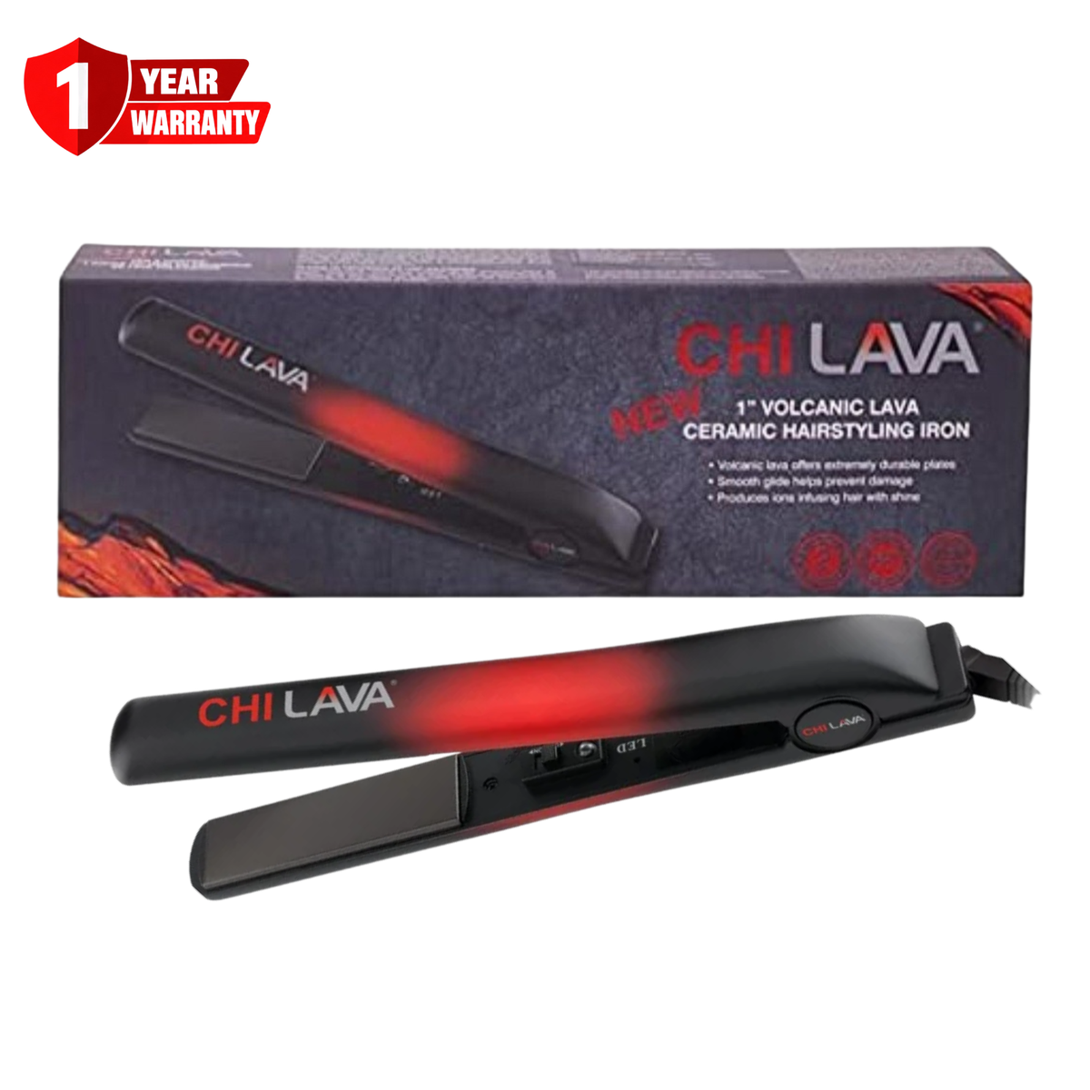 CHI Lava Hairstyling Iron 1