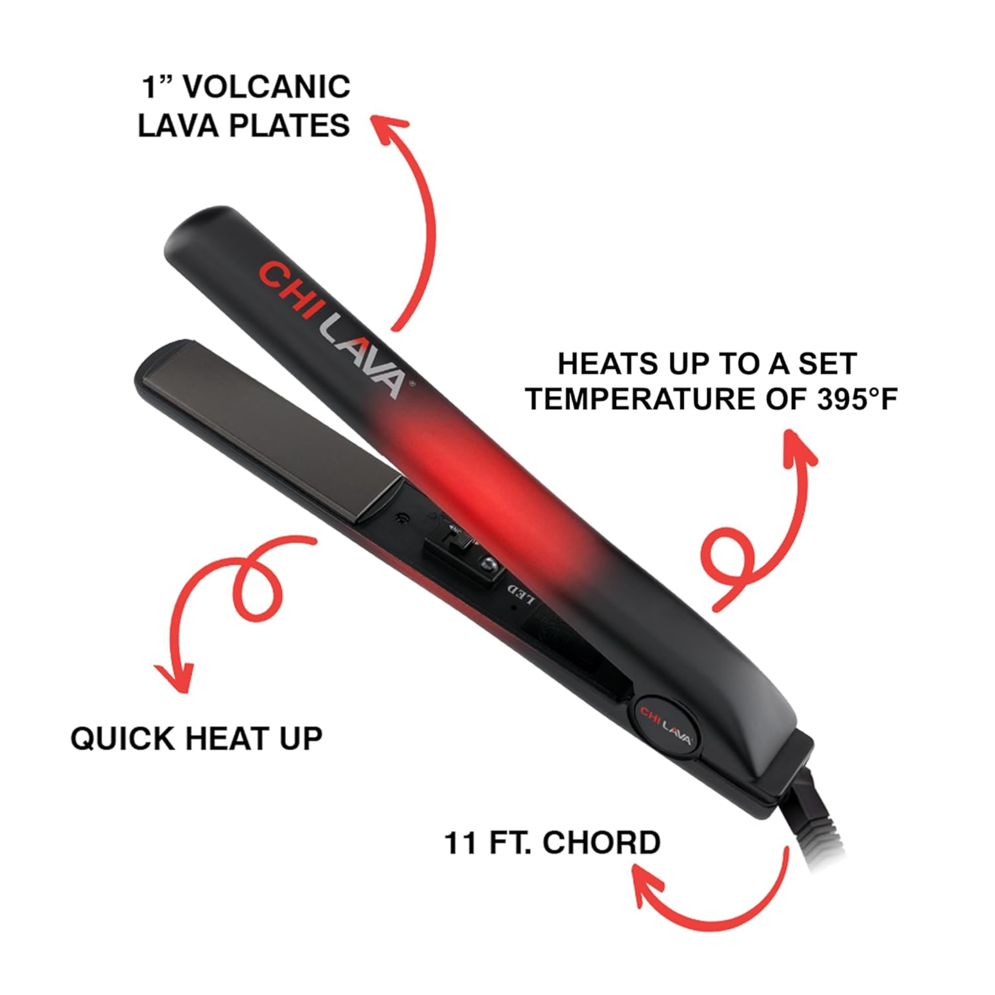 CHI Lava Hairstyling Iron 1