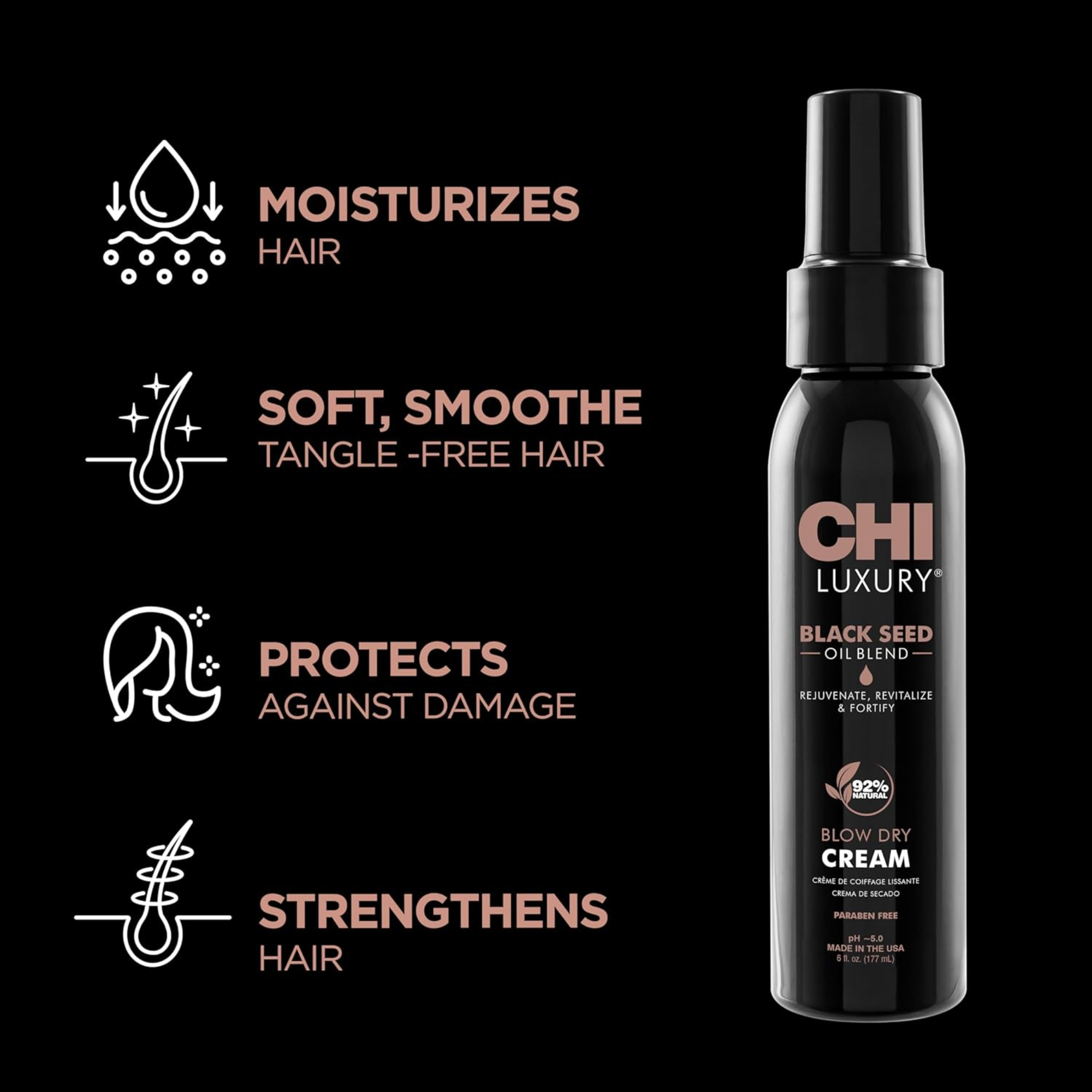 CHI Luxury Blow Dry Styling Cream