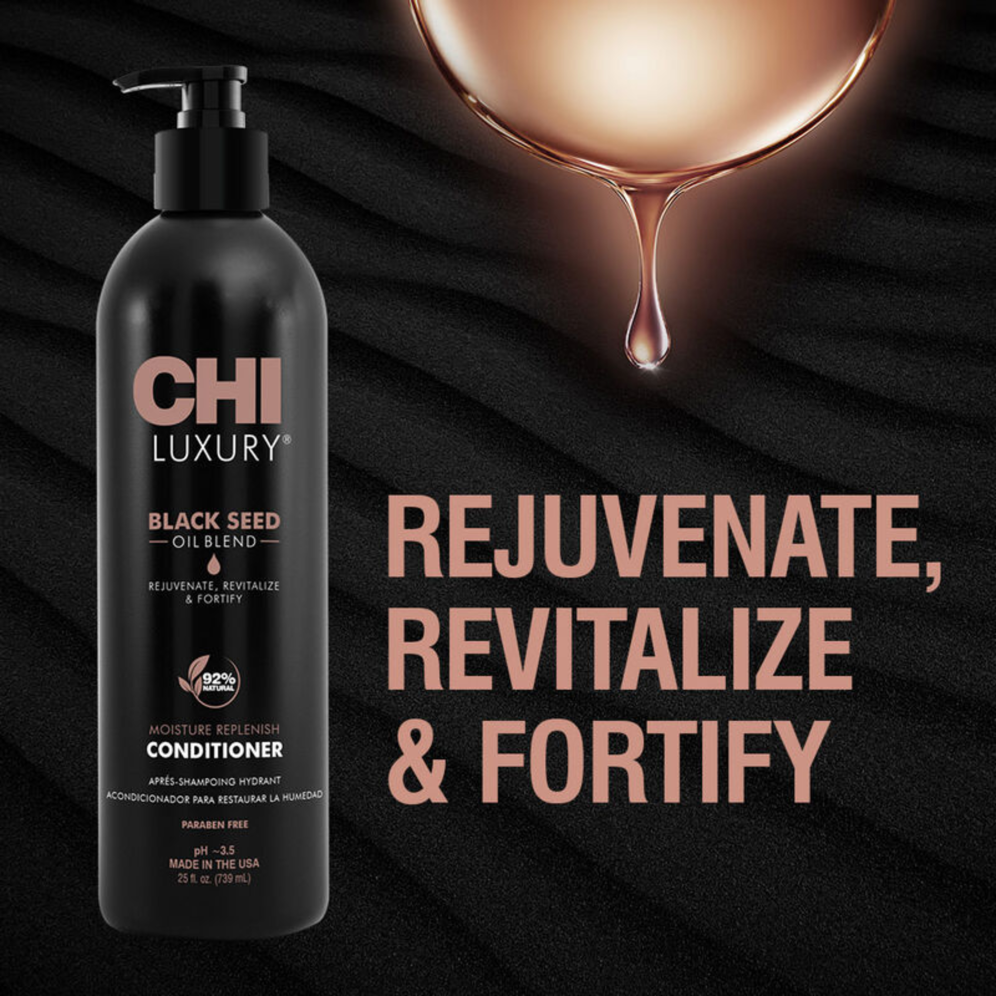 CHI Luxury Moisturizing Replenishing Conditioner