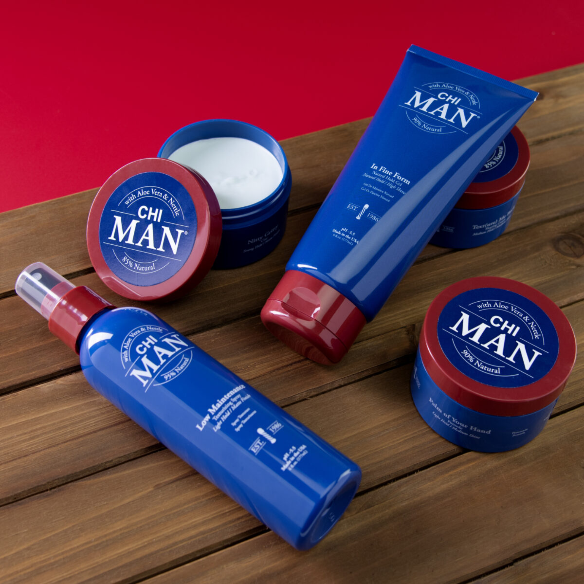 CHI Man In Fine Form Natural Hold Styling Gel
