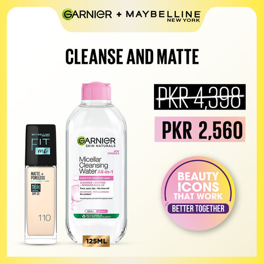 Cleanse and Matte Flawless Finish Bundle