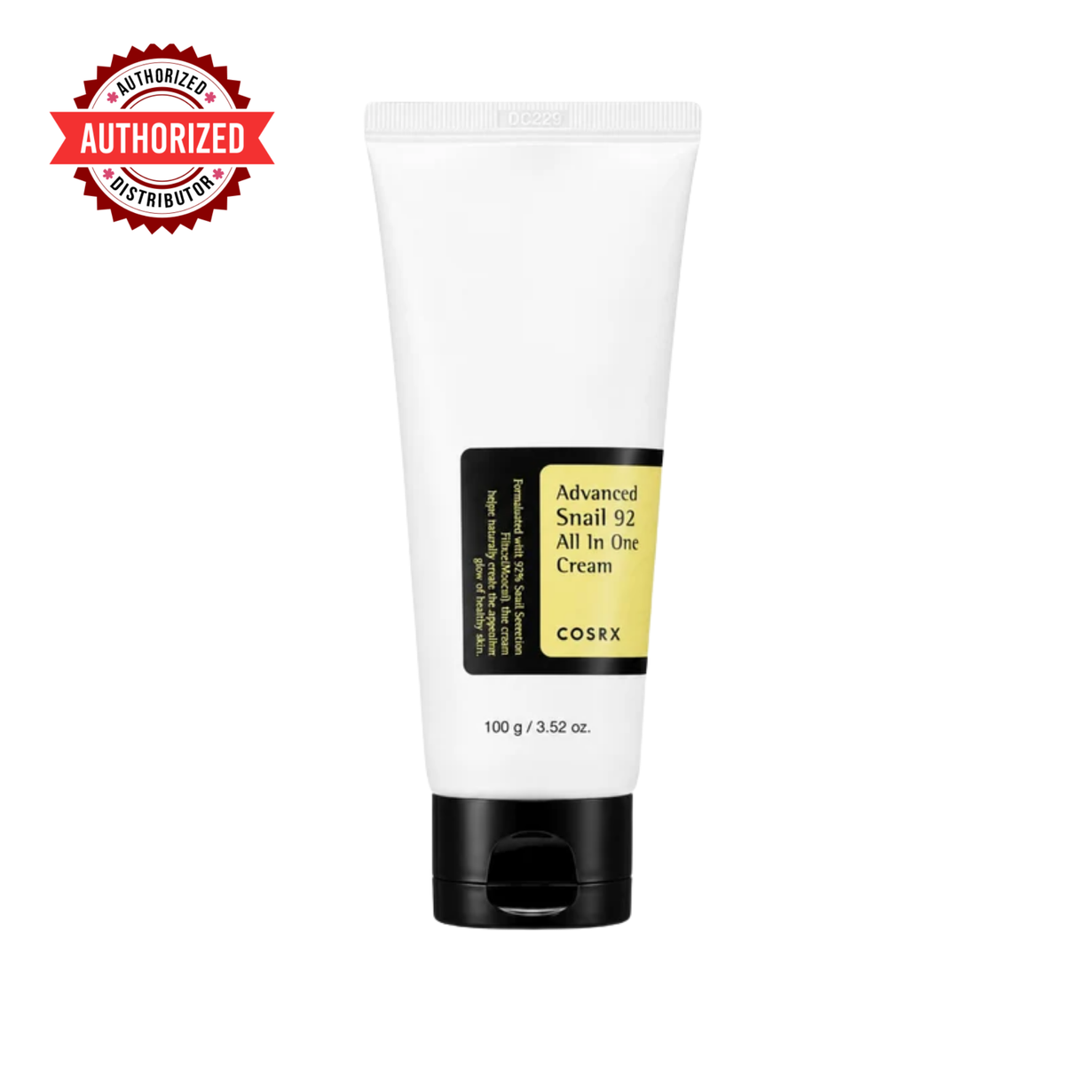 COSRX Advanced Snail 92 All In One Cream 100gm Tube