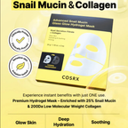 COSRX Advanced Snail Glass Glow Hydrogel Mask