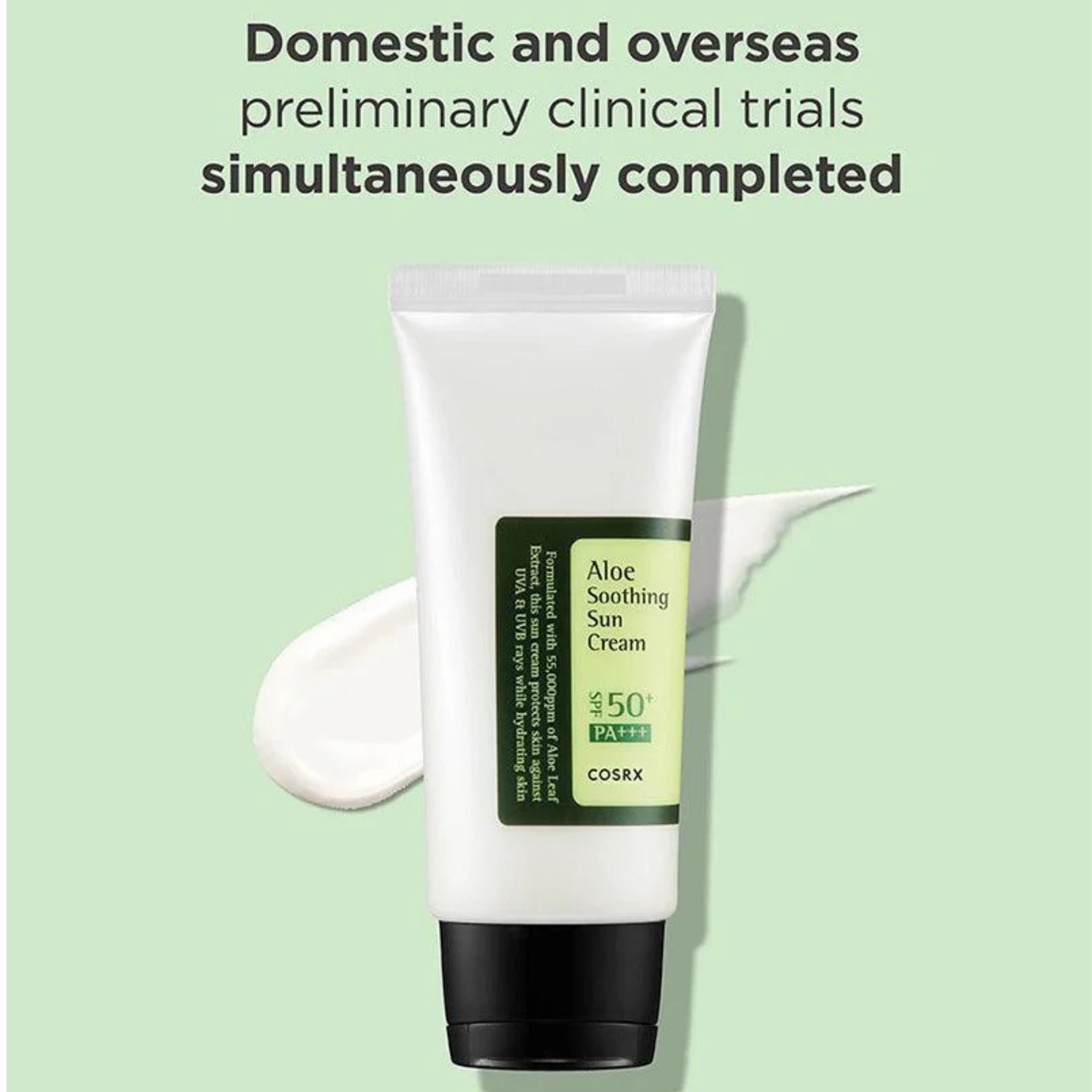 COSRX Aloe Soothing Sun Cream SPF50 PA+++ 50ml