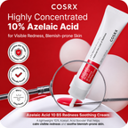 COSRX Azelaic Acid 10 B5 Cream Redness Soothing Cream how to use