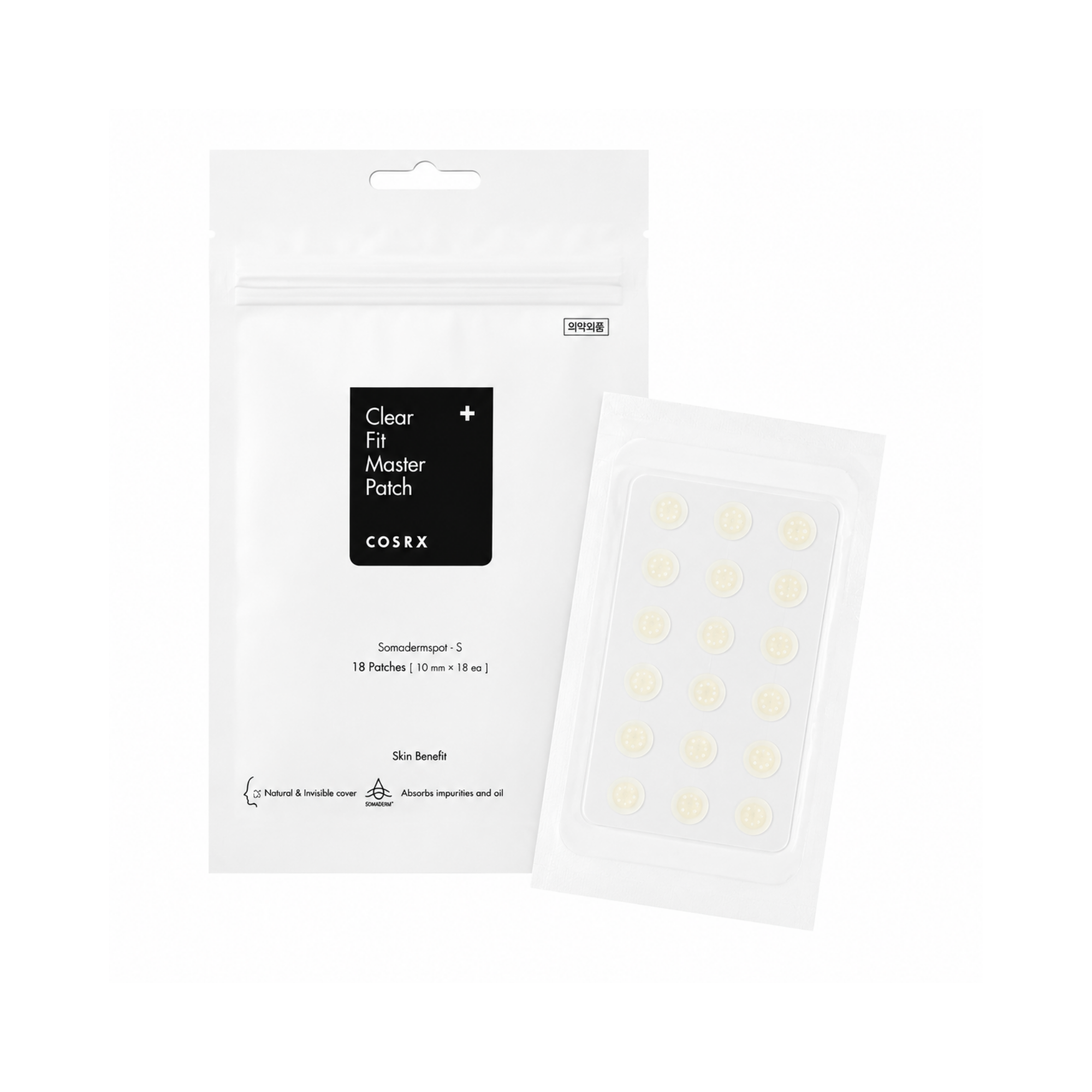 COSRX Clear Fit Master Pimple Patch 18 Patches