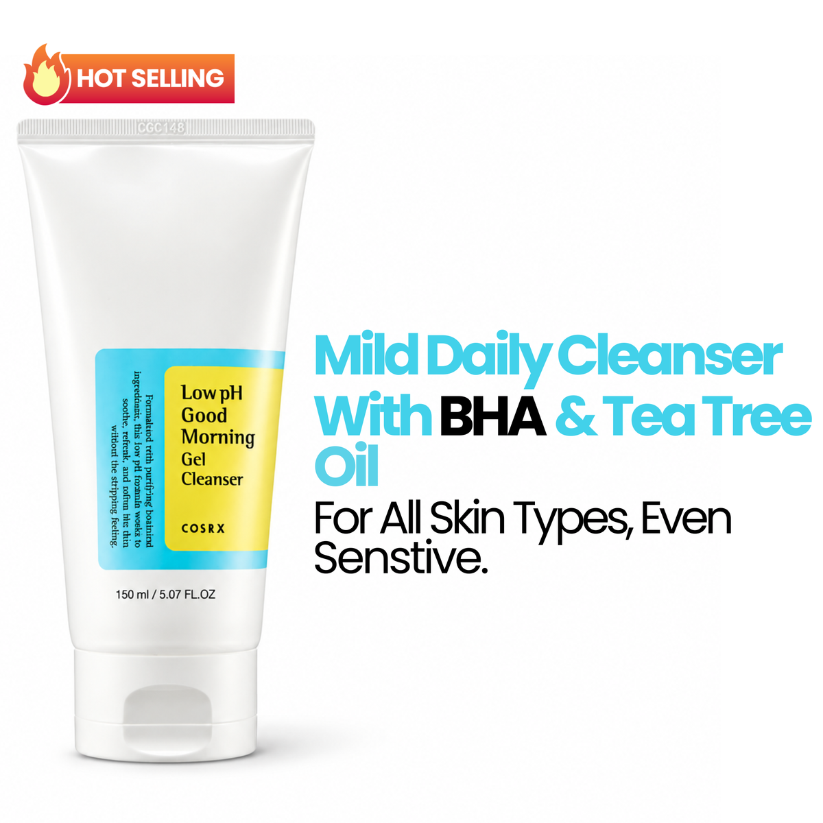 COSRX Low Ph Good Morning Gel Cleanser