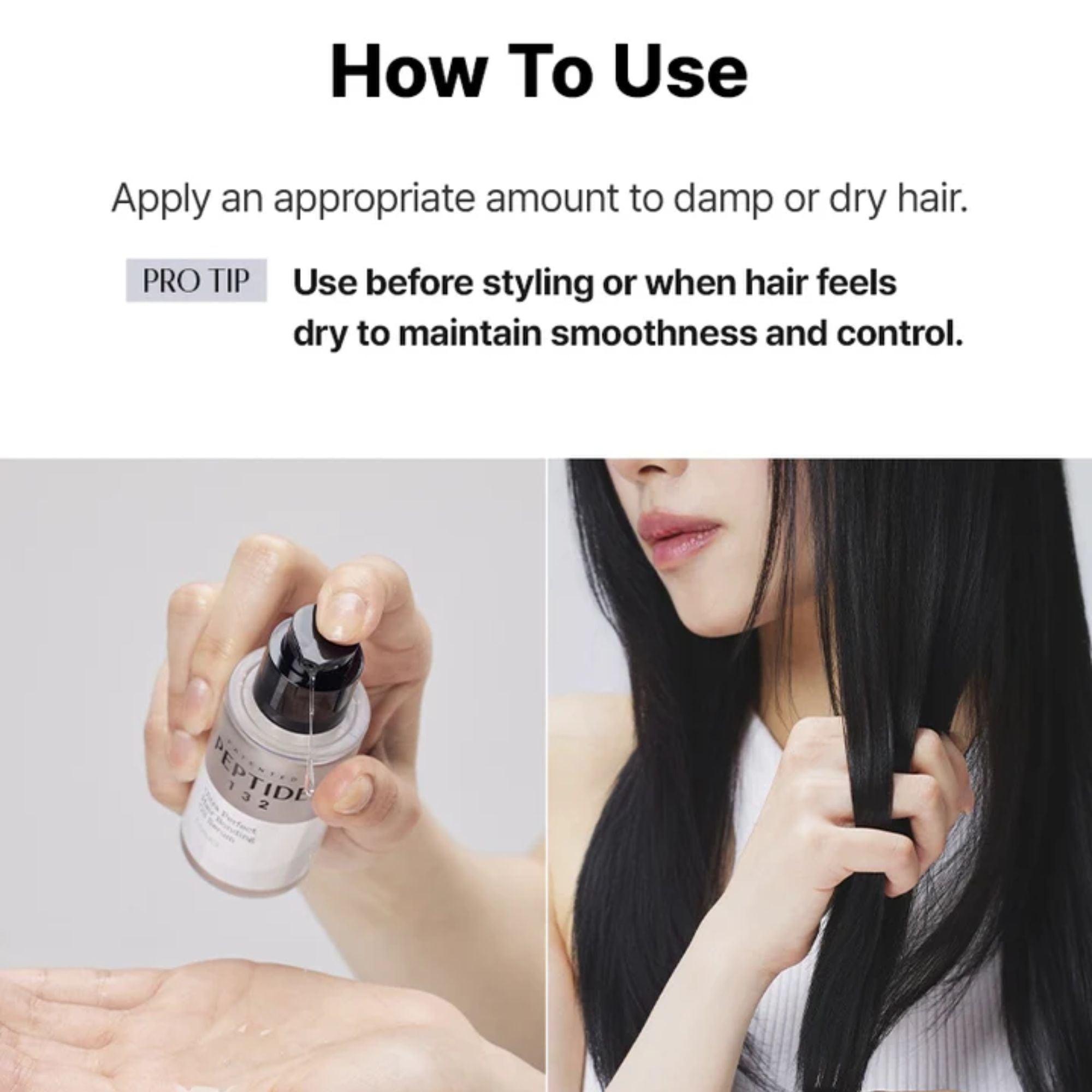 cosrx peptide 132 ultra perfect hair bonding treatment how to use