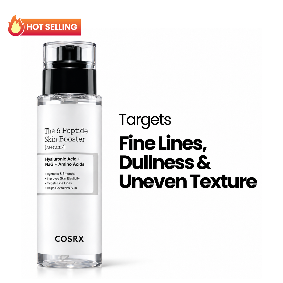 COSRX 6 Peptide Serum 150ml – Firm, Lift & Revive Skin | TheSkinFit