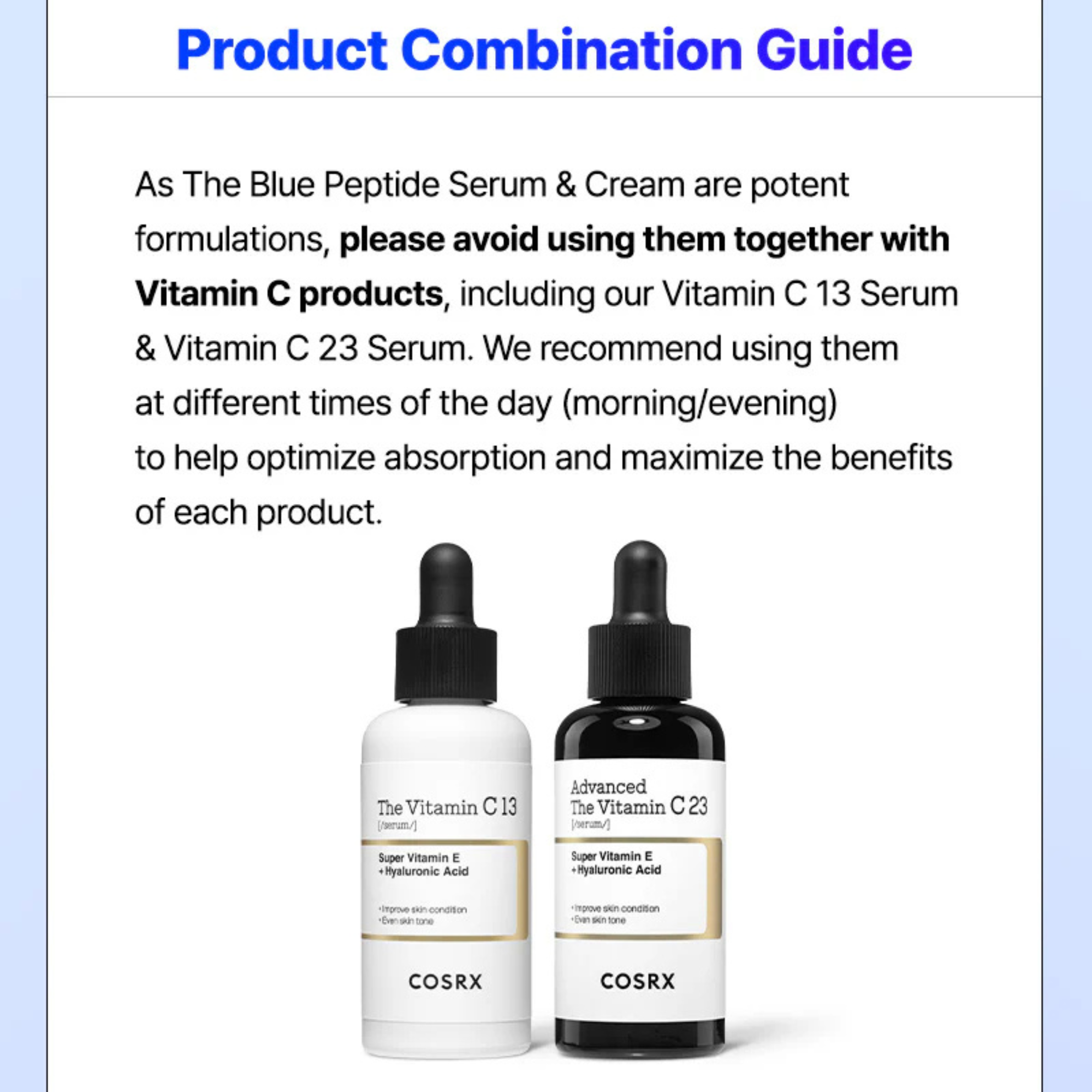 COSRX The Blue Peptide Bakuchiol Plump Bounce Cream