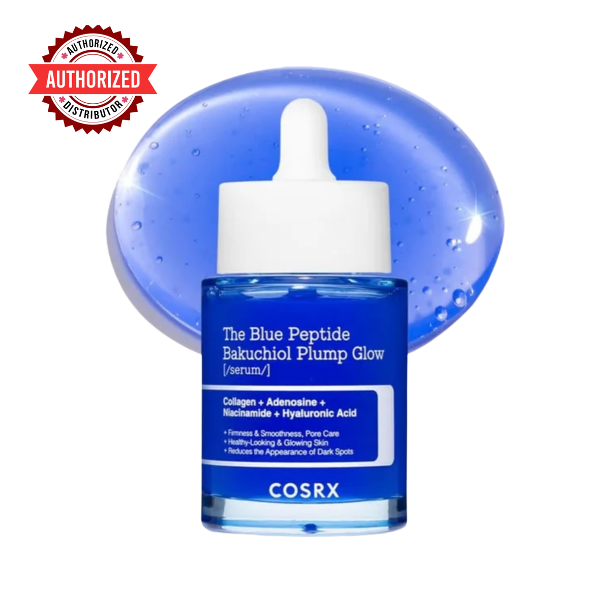 COSRX The Blue Peptide Bakuchiol Plump Glow Serum