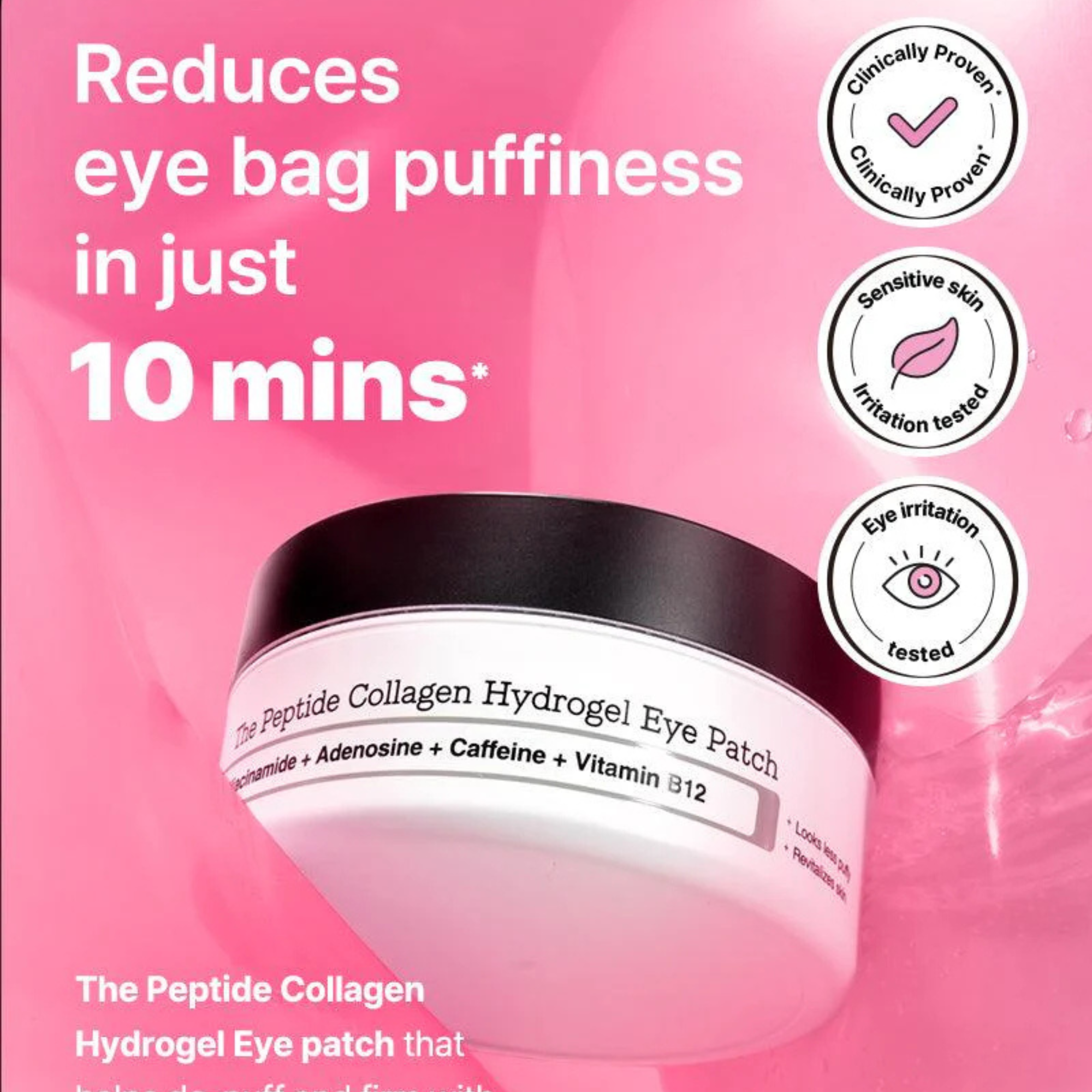 COSRX The Peptide Collagen Hydrogel Eye Patch 60 Patches