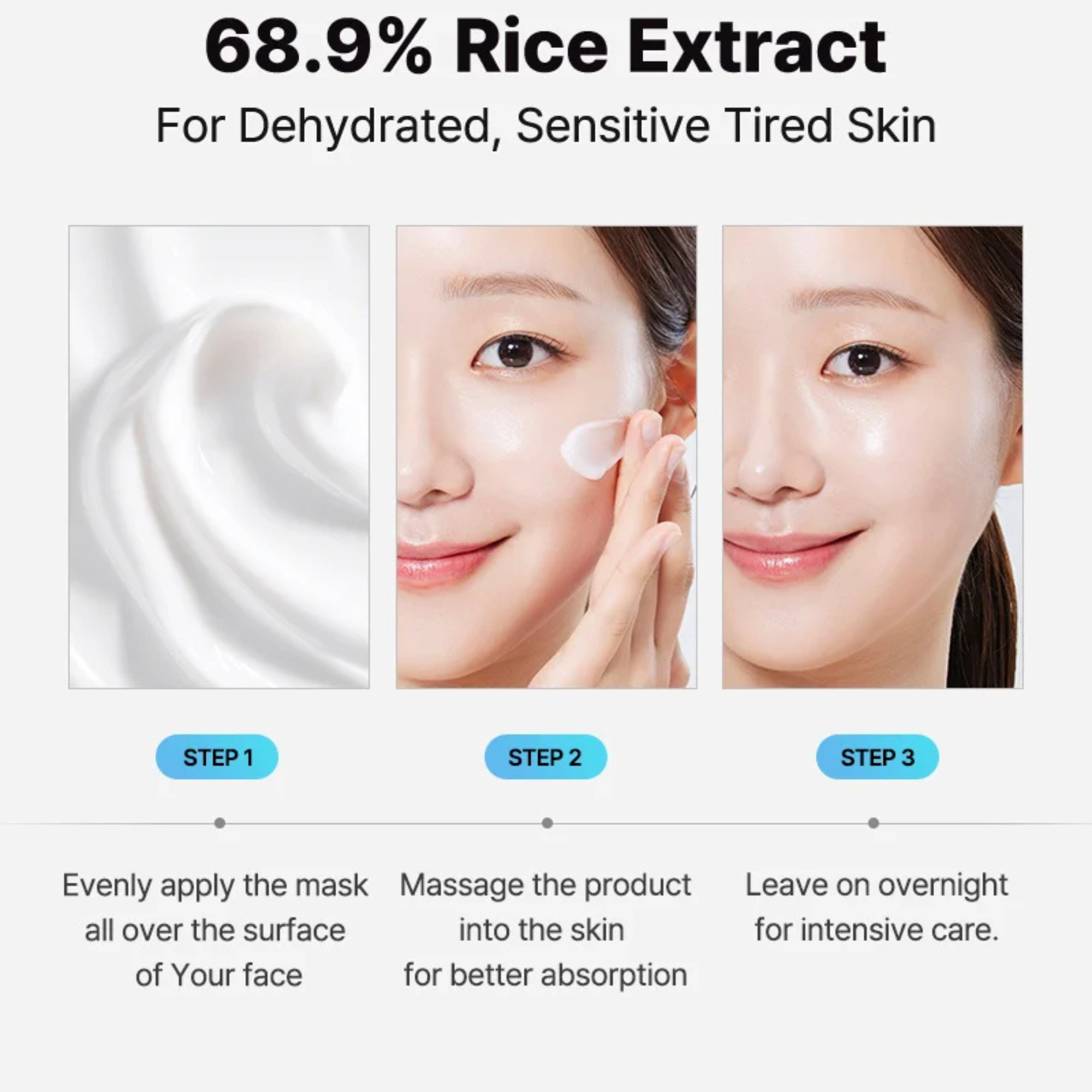 COSRX Ultimate Nourishing Rice Overnight Mask 60ml