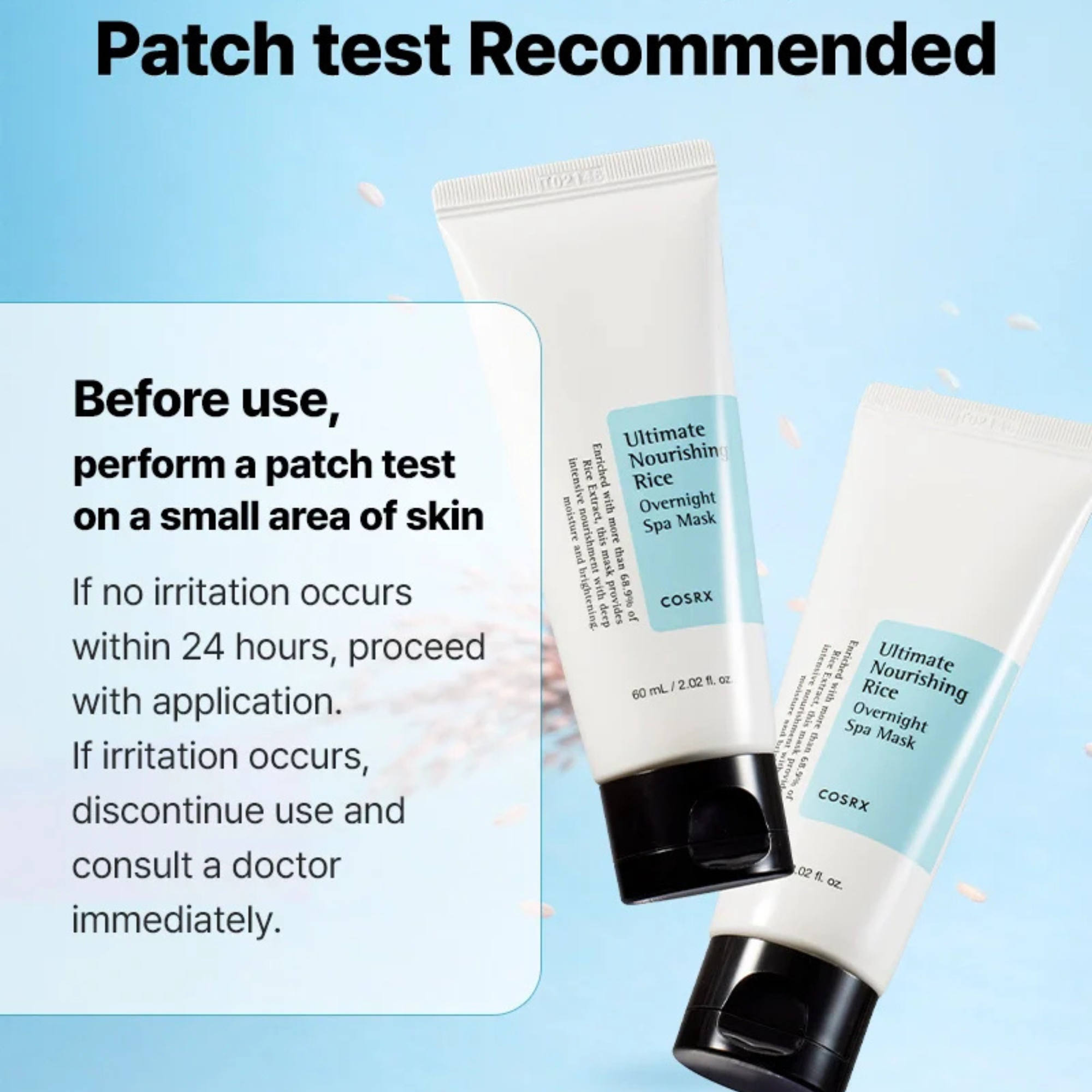 COSRX Ultimate Nourishing Rice Overnight Mask 60ml