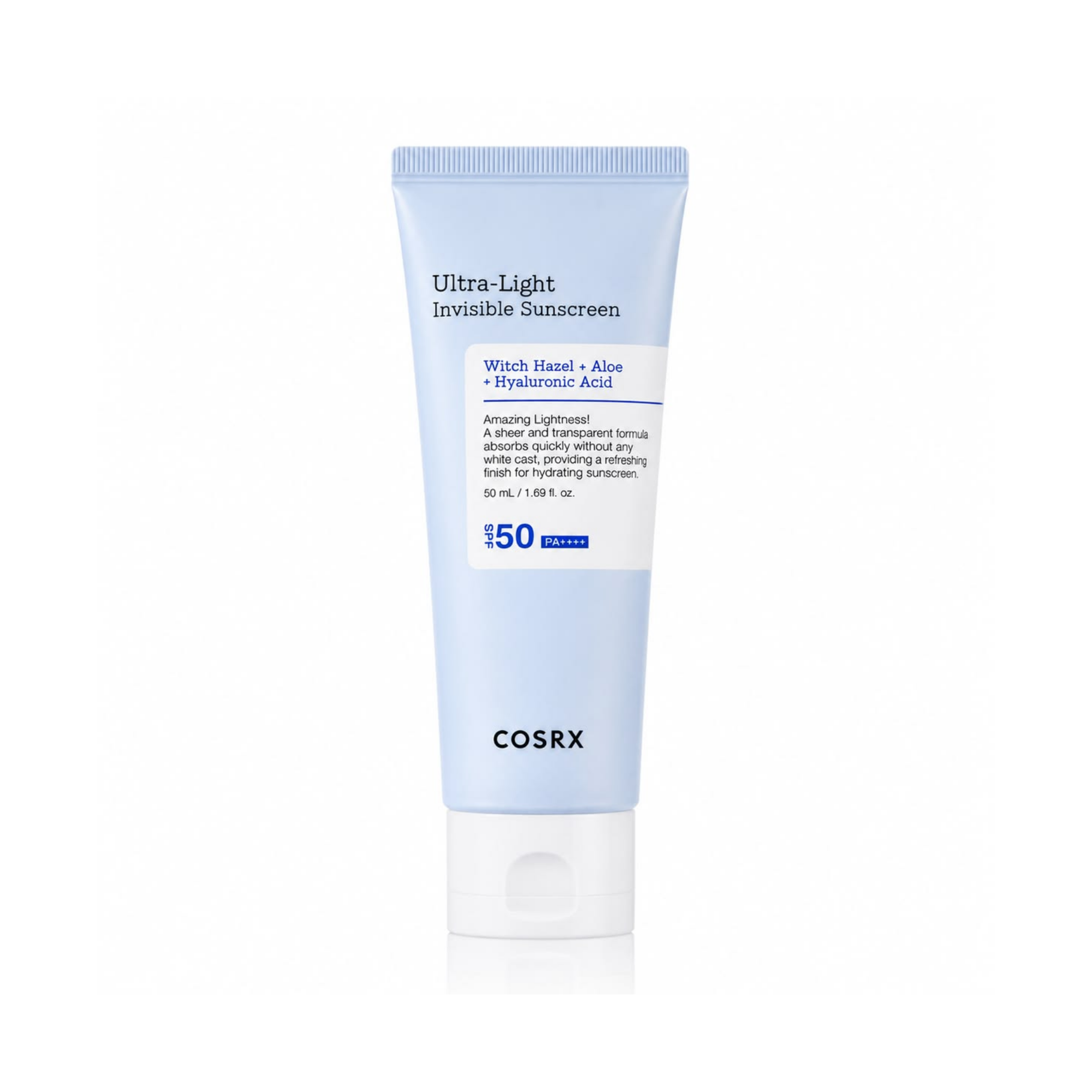 COSRX Ultra-Light Invisible Sunscreen SPF50 PA++++ 50ml
