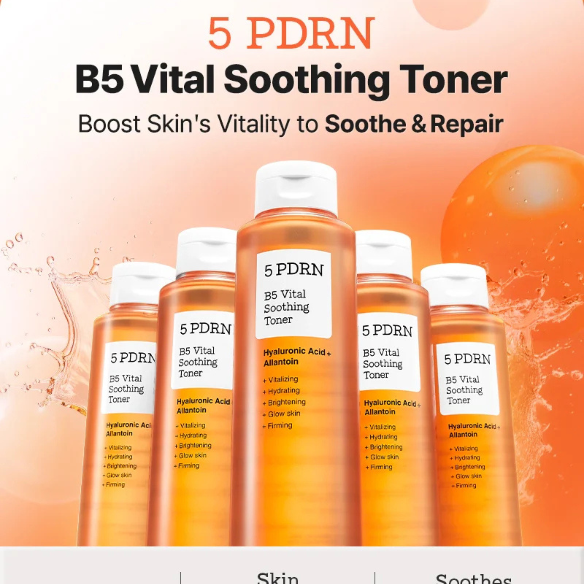 COSRX 5 PDRN B5 Vital Soothing Toner how to use