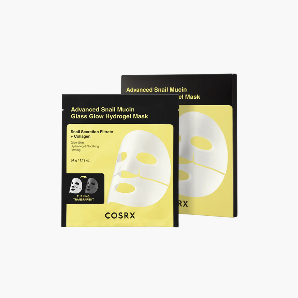 COSRX Advanced Snail Glass Glow Hydrogel Mask Box