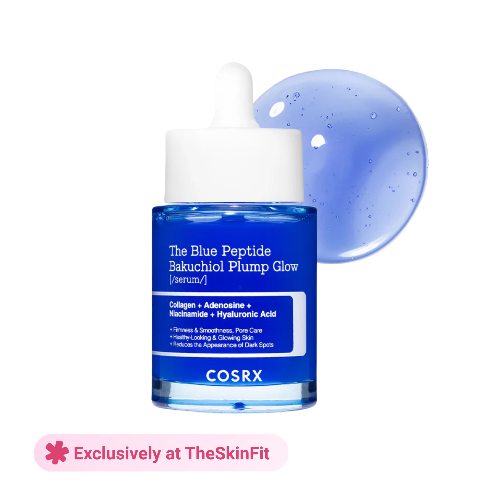 COSRX The Blue Peptide Bakuchiol Plump Glow Serum