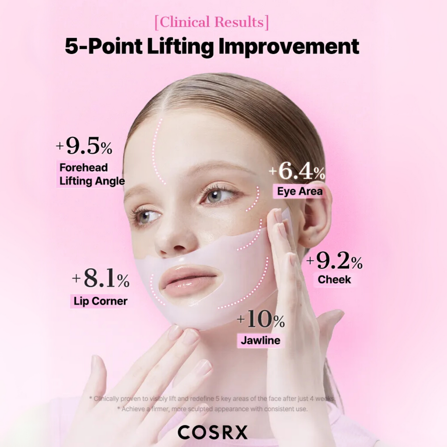 COSRX The Peptide Collagen Lifting Glow Hydrogel Mask